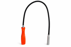 Strumento magnetico flessibile per raccogliere oggetti di ferro, strumento magnetico flessibile per la raccolta di piccole parti, raccoglitore di oggetti metallici, ideale per garage, auto e fai da te, 50 cm Gebo Tools