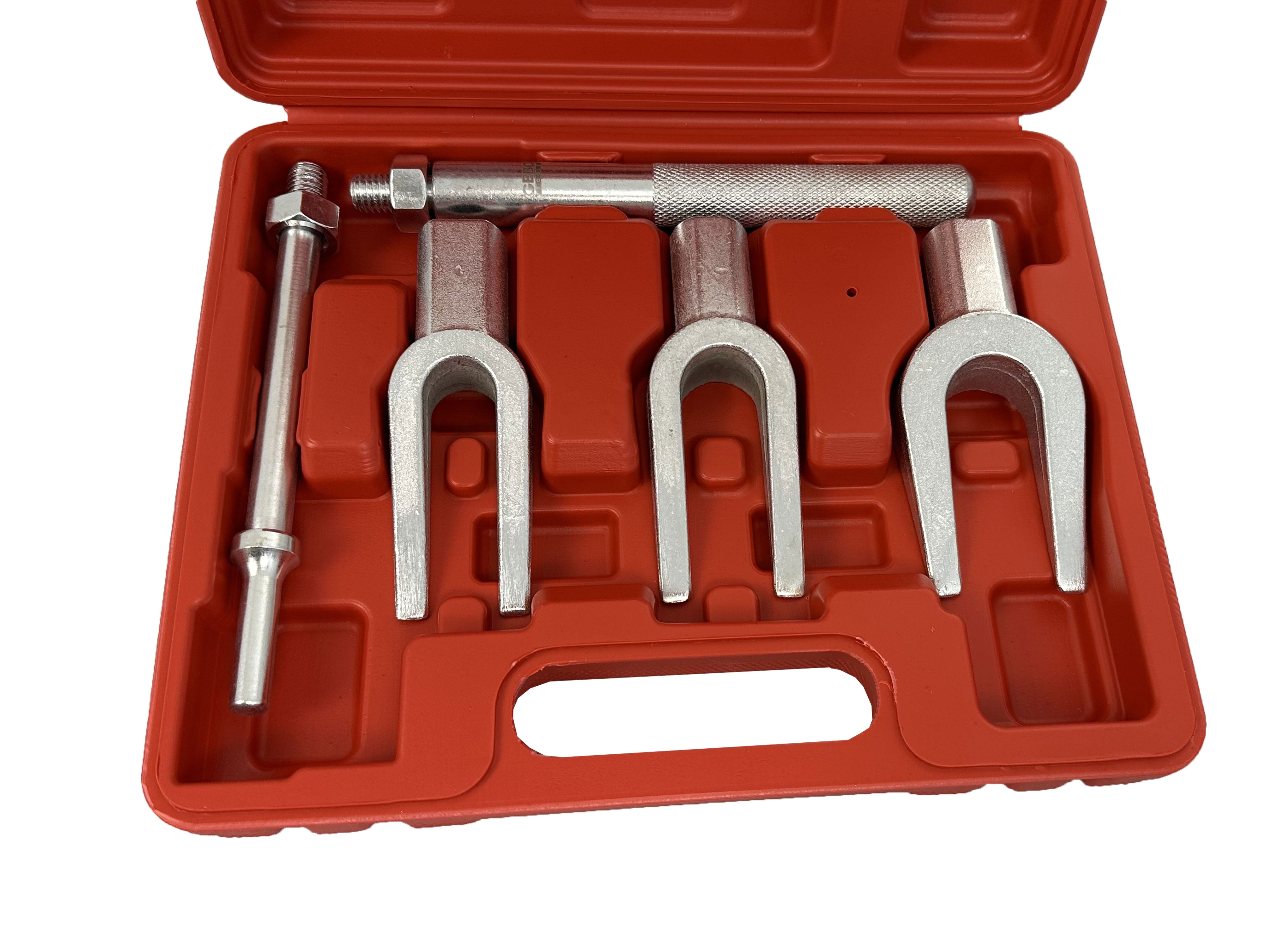 Estrattore giunti sferici tipo a forcelle, kit di estrattore per attrezzo giunti a sfera, 5 pezzi 17.4 mm, 23.8 mm, 28.5 mm, Gebo Tools