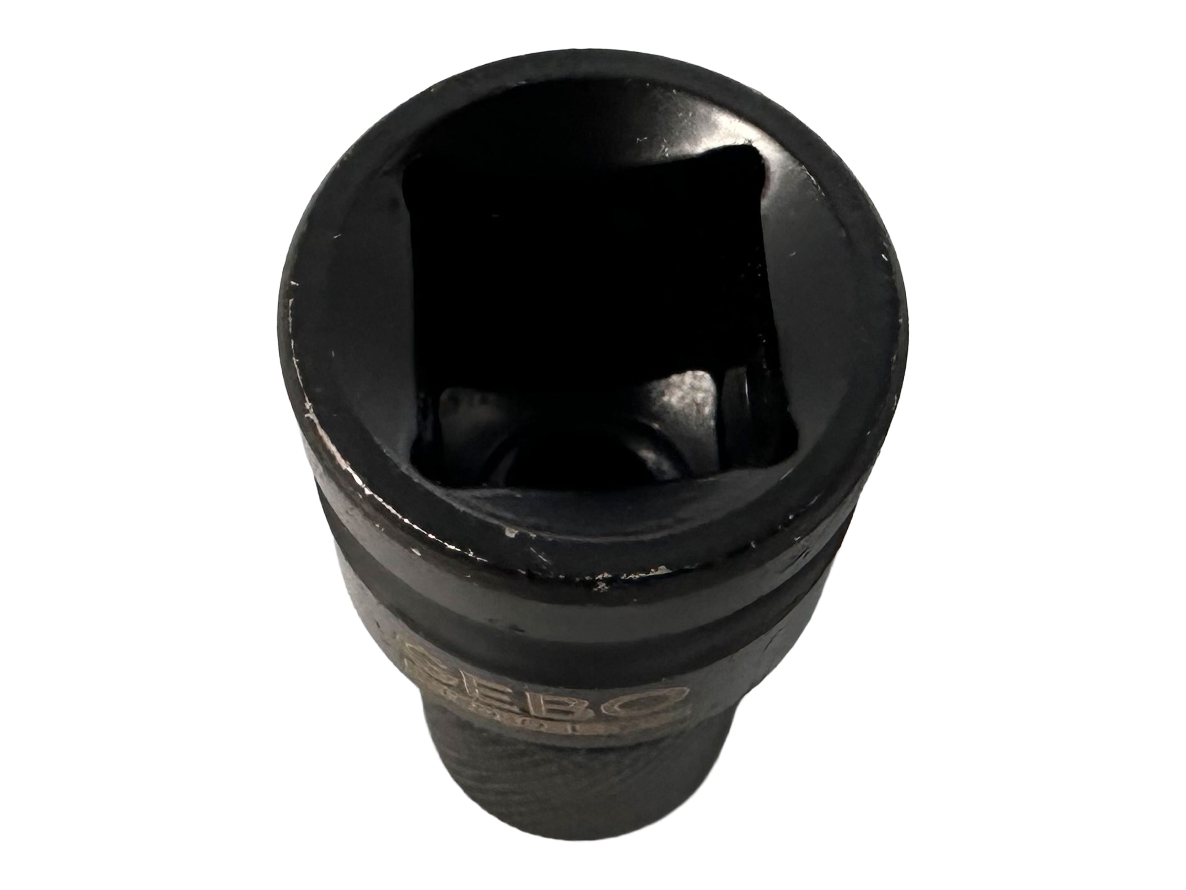 Adattatore per prese chiave bussola portainserti da testa quadrata 1/2" pollici - a esagonale 1/4" pollici a sgancio rapido avvitatore a impulsi trapano Gebo Tools