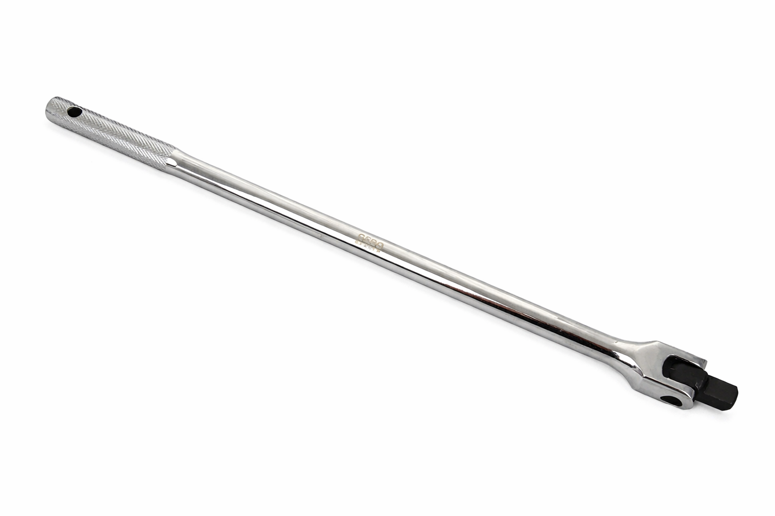 Leva snodata 1/2" con testa flessibile, 450mm, chiave snodata in acciaio Cr-V, ideale per riparazioni auto e fai-da-te, Gebo Tools