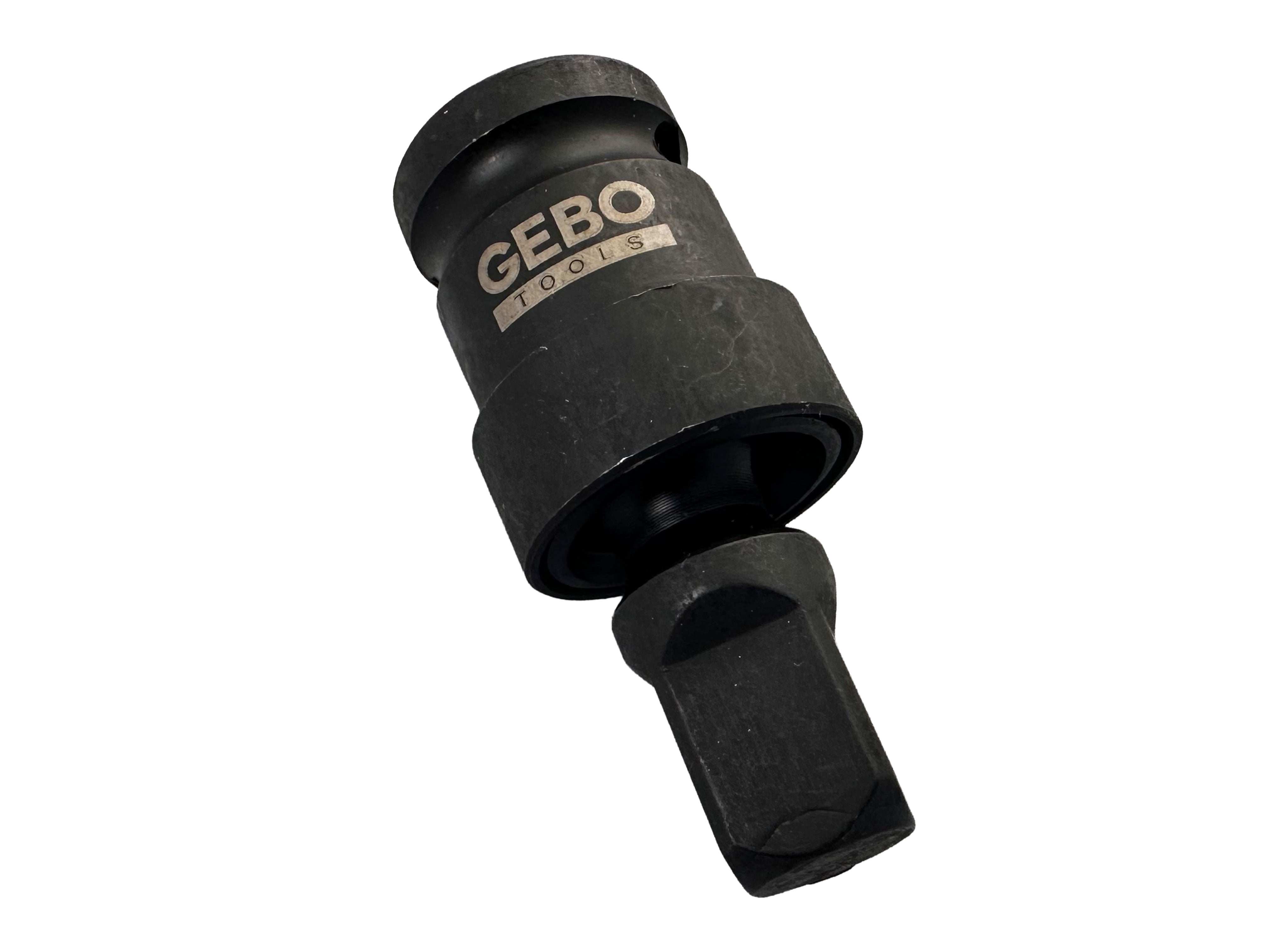 Adattatore presa a impatto snodo-giunto cardanico sferico per chiavi a bussola 1/2" pollici Gebo Tools attacco avvitatori per trapano