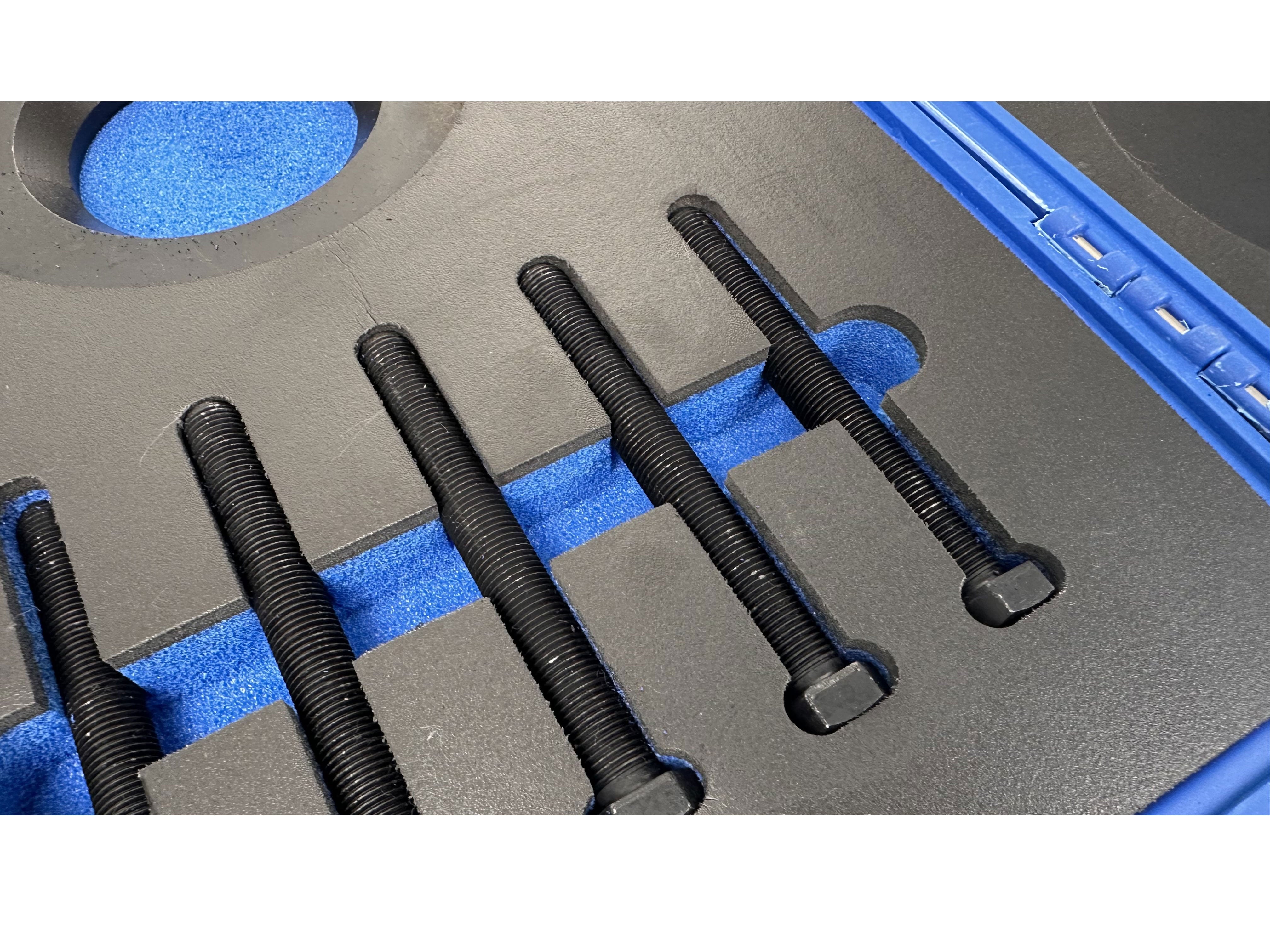 Estrattore cuscinetto mozzo ruota ,kit presse di rimozione cuscinetti ruota per Citroen, Peugeot, Opel, Toyota ,Gebo Tools