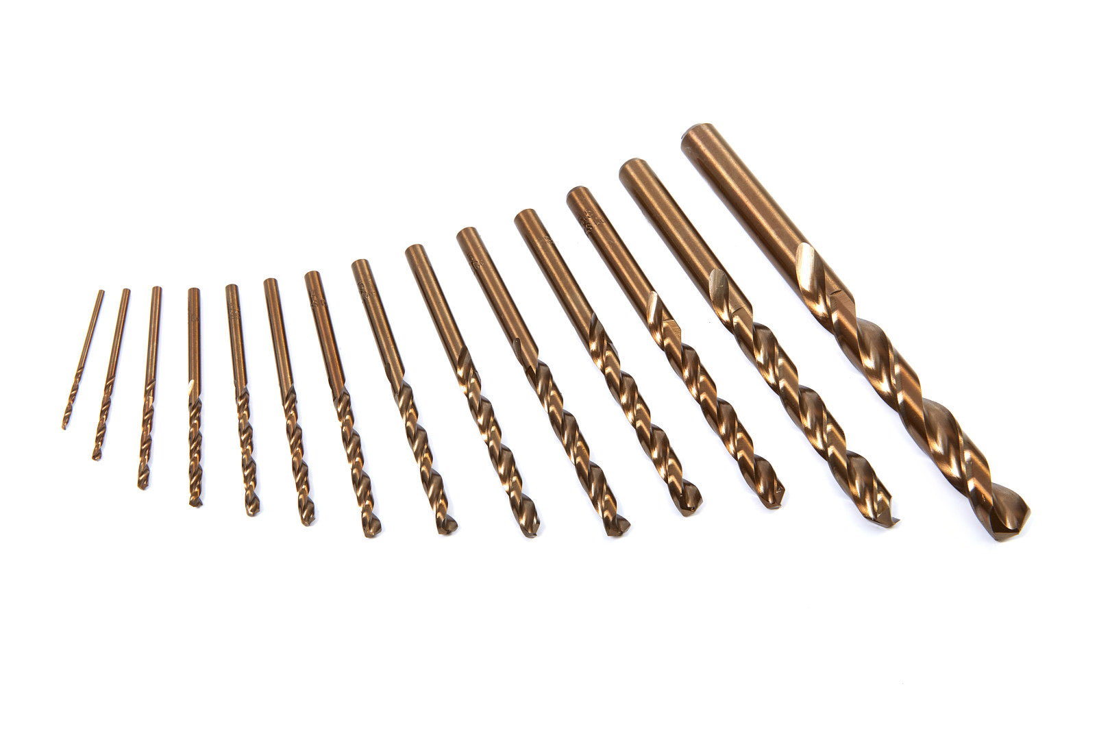 Punte trapano, set punte trapano professionali, HSS 5% cobalto 99 pezzi HBM Machines Olanda