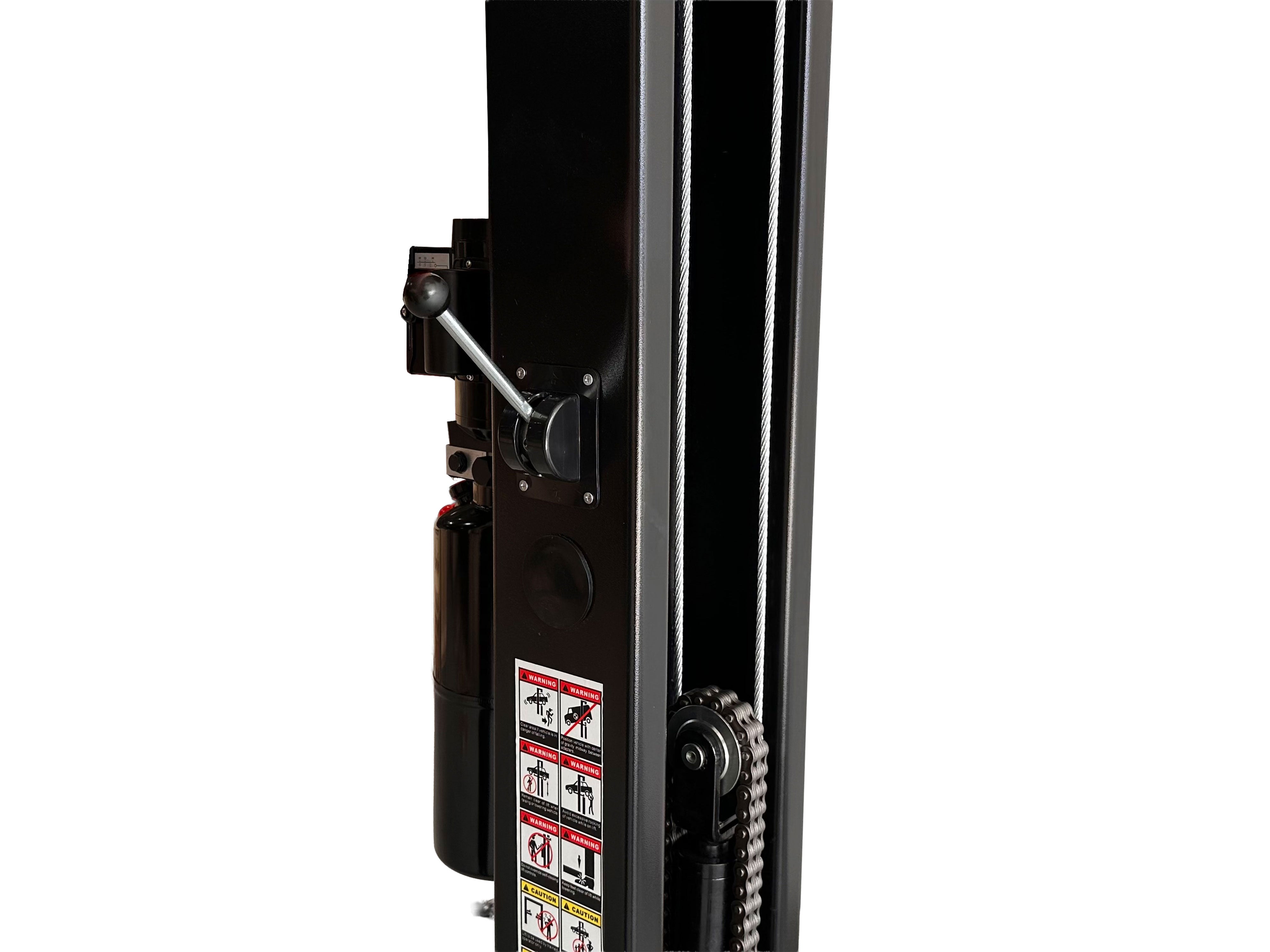 Ponte sollevatore auto a 2 colonne, portata 4000 kg, ponte sollevatore idraulico + olio gratis incluso, sblocco manuale elettroidraulico