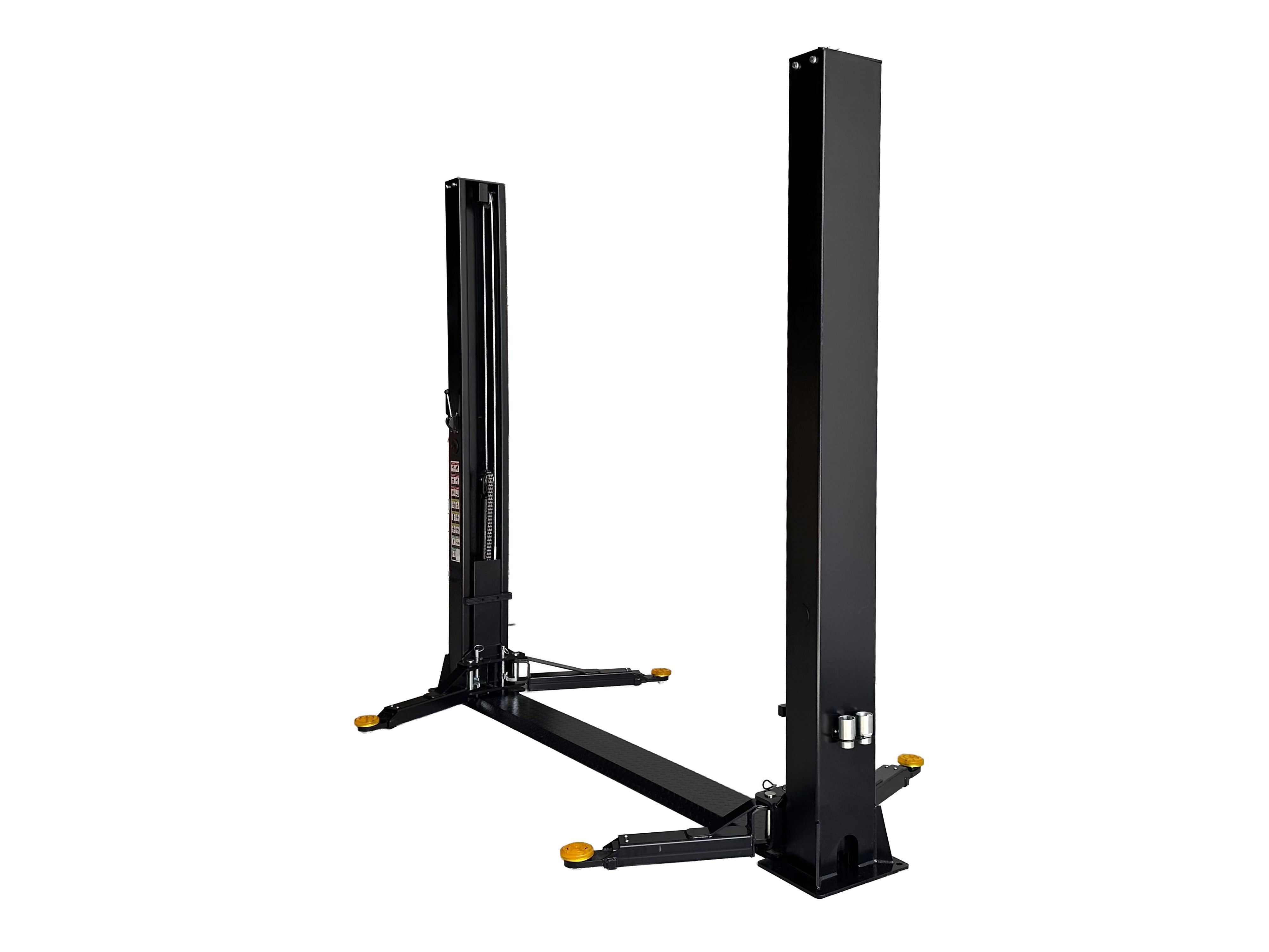 Ponte sollevatore auto a 2 colonne, portata 4000 kg, ponte sollevatore idraulico + olio gratis incluso, sblocco manuale elettroidraulico
