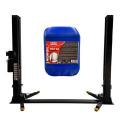 Ponte sollevatore auto a 2 colonne, portata 4000 kg, ponte sollevatore idraulico + olio gratis incluso, sblocco manuale elettroidraulico