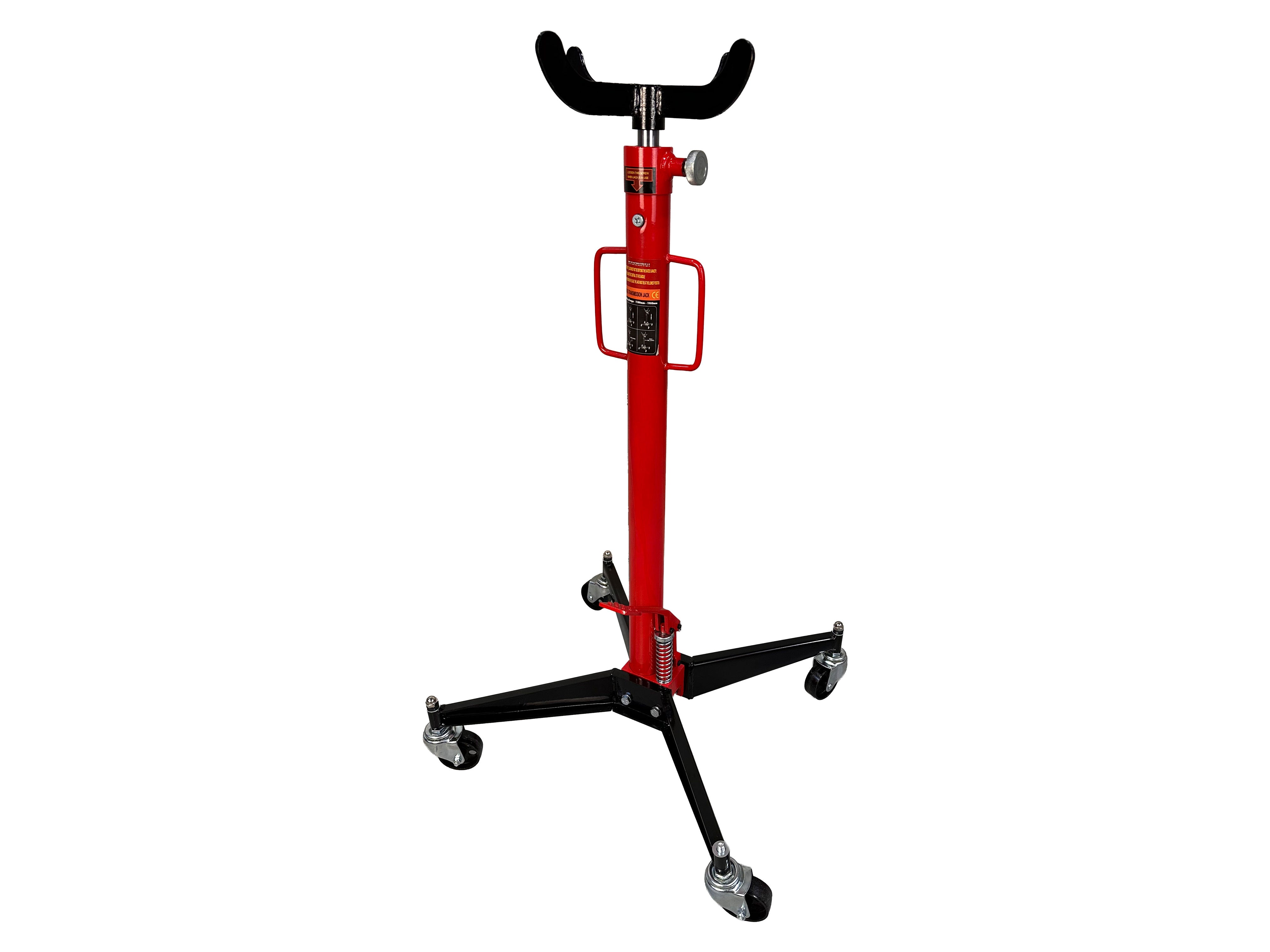 Sollevatore idraulico da fossa, idraulico, portata 500 kg 0,5 t, per sottoponte cambio motore, sollevamento 110-199,5 cm