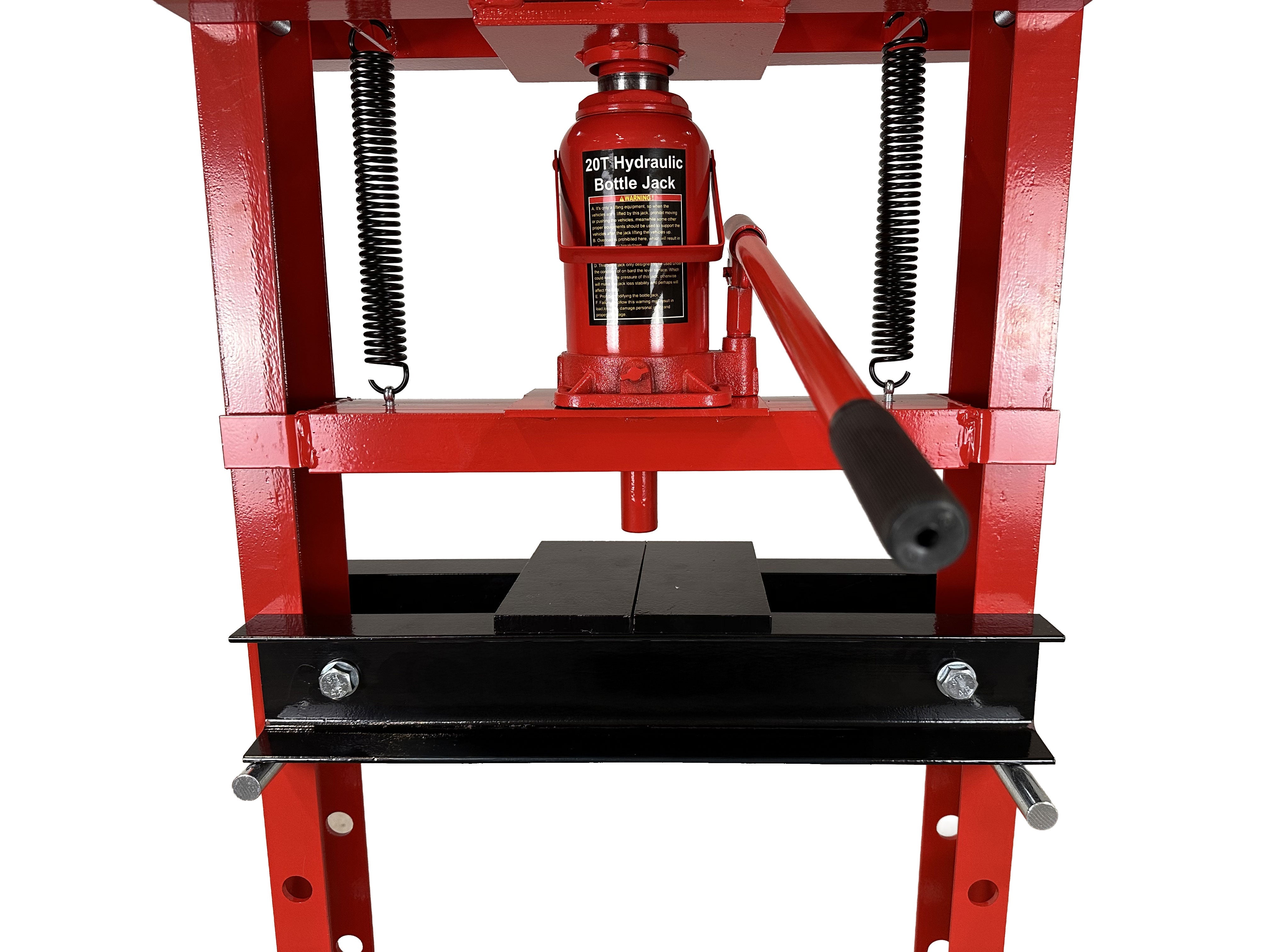 Pressa idraulica da officina 20 tonnellate, pressa a telaio per cuscinetti, Gebo Tools