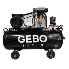 Compressore d'aria da 220 V, gonfiatore per pneumatici, kit di gonfiaggio per pneumatici 100 litri, 3 HP, 8 bar, pompa d'aria fuoristrada per suv, camion, auto, biciclette, palloni, materassi ad aria, barche gonfiabili, Gebo Tools