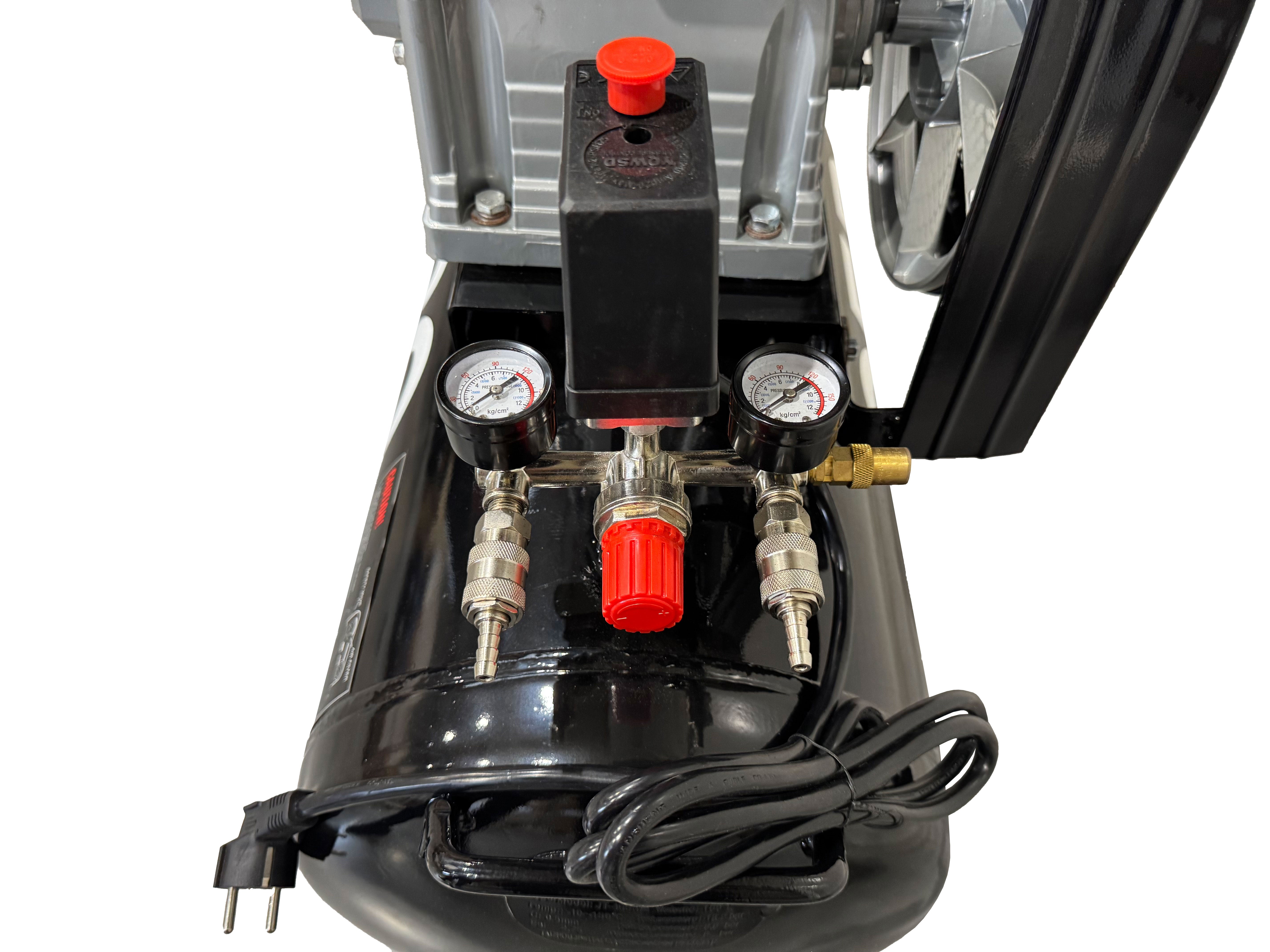 Compressore d'aria da 220 V, gonfiatore per pneumatici, kit di gonfiaggio per pneumatici 100 litri, 3 HP,  8 bar, pompa d'aria fuoristrada per suv, camion,  auto, biciclette, palloni, materassi ad aria, barche gonfiabili, Gebo Tools