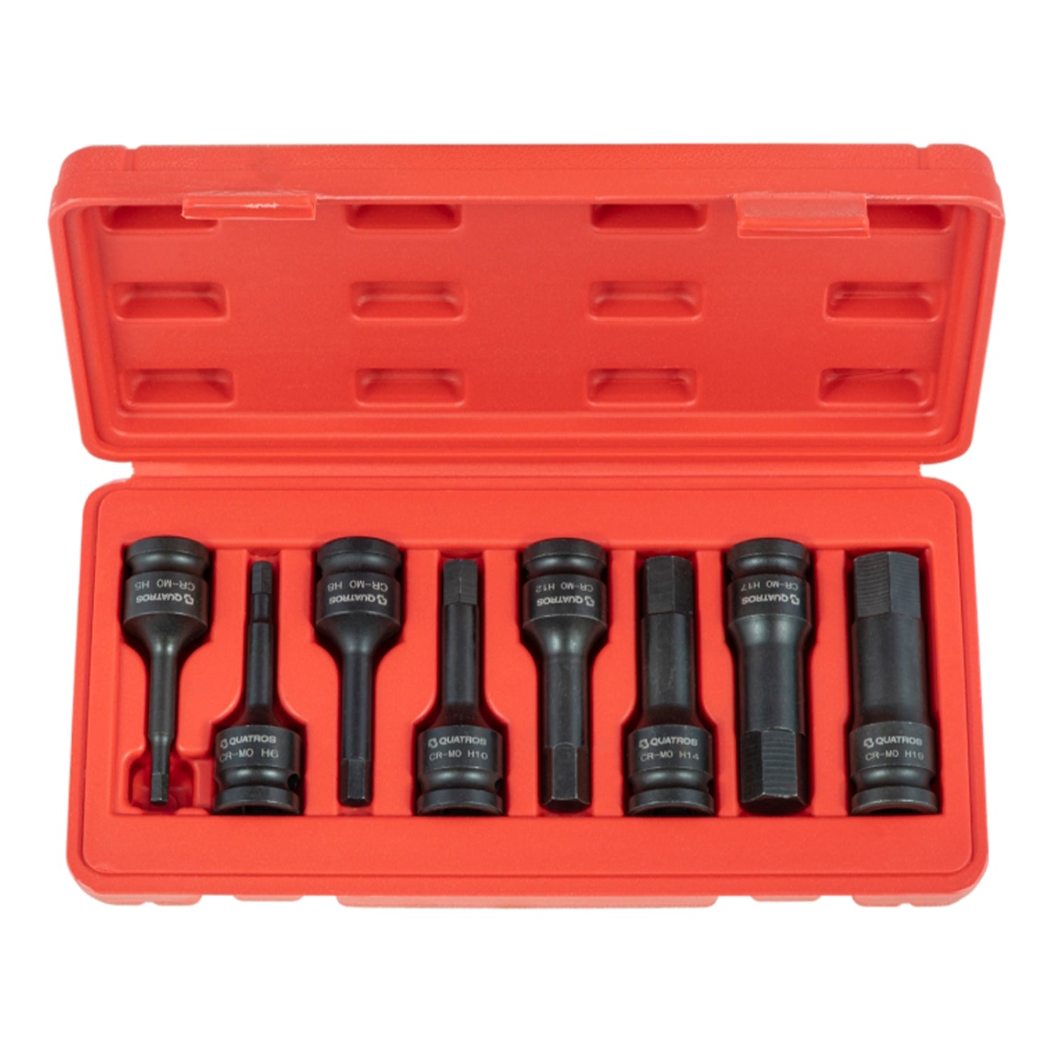 1/2" Chiave esagonale bit serie di bussole a impatto H5 - H19 profonde