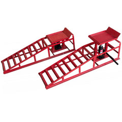 Set rampe di sollevamento, per veicoli carichi pesanti, rampe idrauliche, 2 t