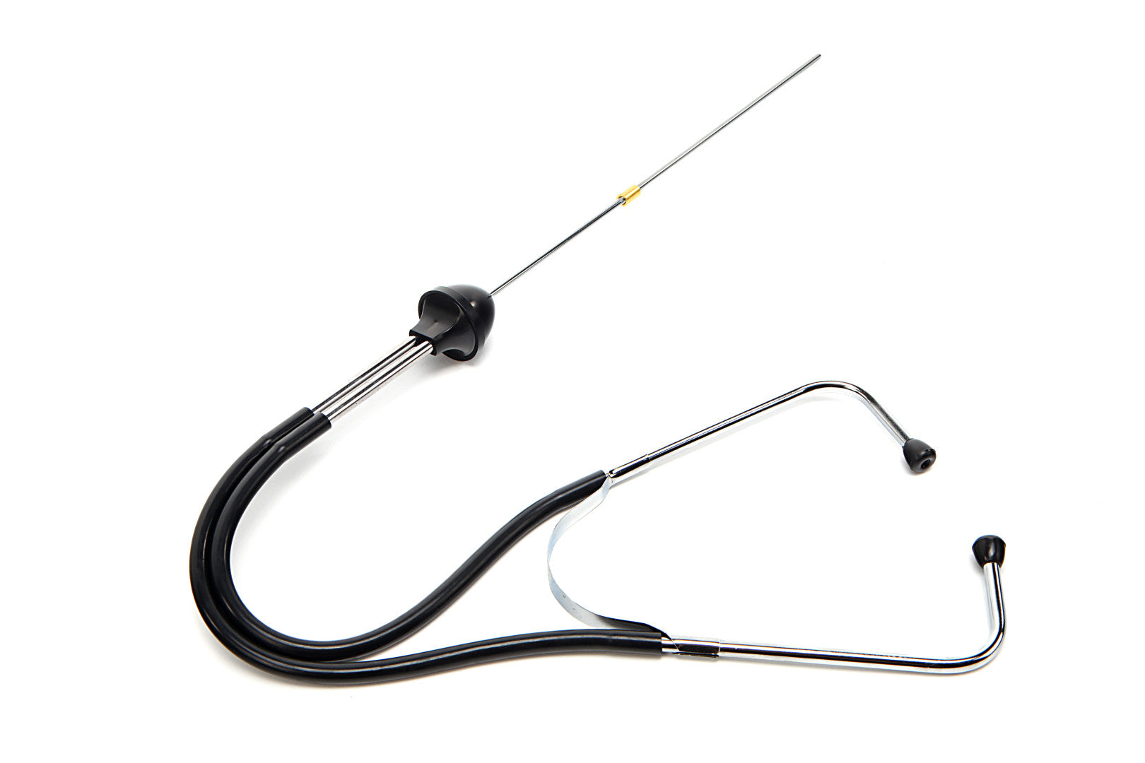 Stetoscopio da officina meccanica sonda flessibile rumori motore diagnosi auto, stetoscopio auto - kit diagnostico rumori motori cilindri, stetoscopio per meccanici, per ascolto rumori