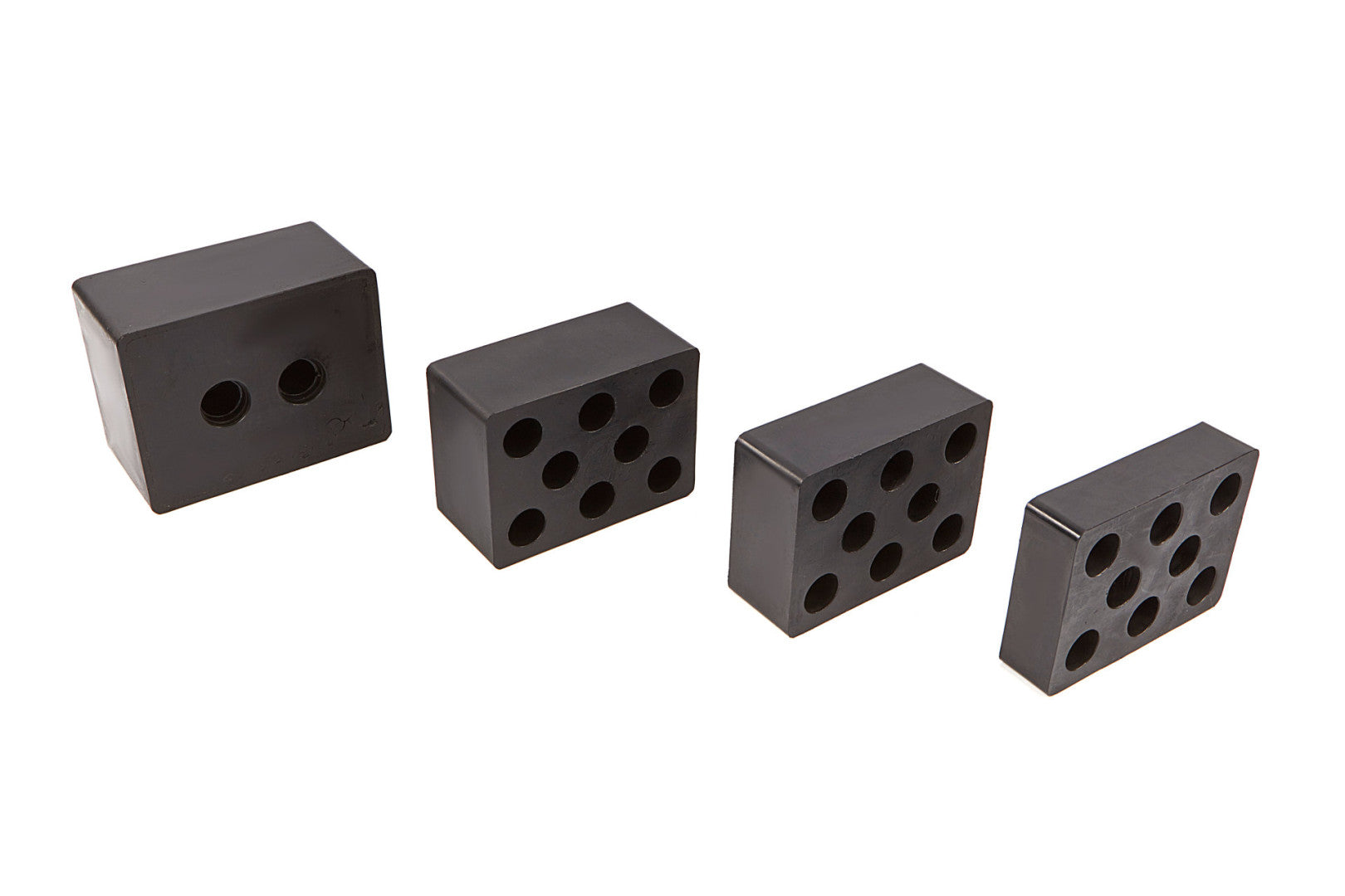 Tampone per ponte sollevatore auto, kit tamponi universali in gomma, quadrati per ponti a forbice 160x120x40 mm HBM Machines Olanda