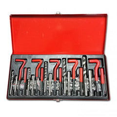 Set di elicoidi da M5-M12 per riparazione dei filetti, kit riparazione per filettature, kit di riparazione per filetti, 131 pezzi