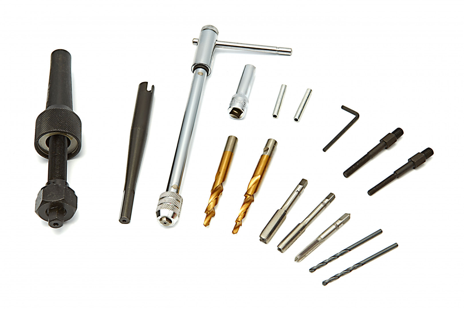 Kit estrattore candelette rotte incastrate estrattore candelette M8-M10, kit estrattore per la rimozione di candelette spezzate da testata motore