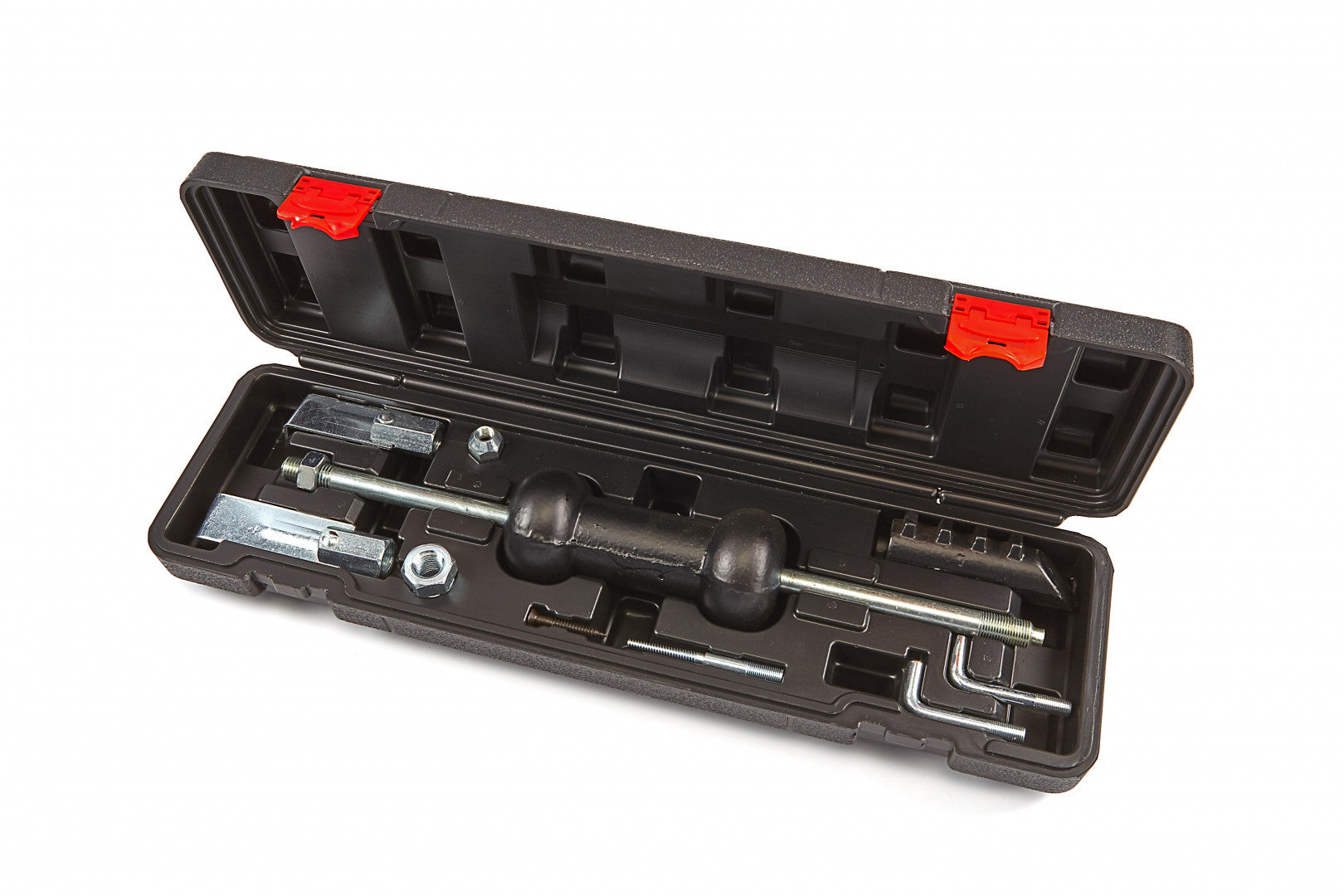 Set universale 9 pezzi per riparazione carrozzeria con martello scorrevole per ammaccature, kit estrattore martello 2kg battente, ammaccature carrozzeria accessori