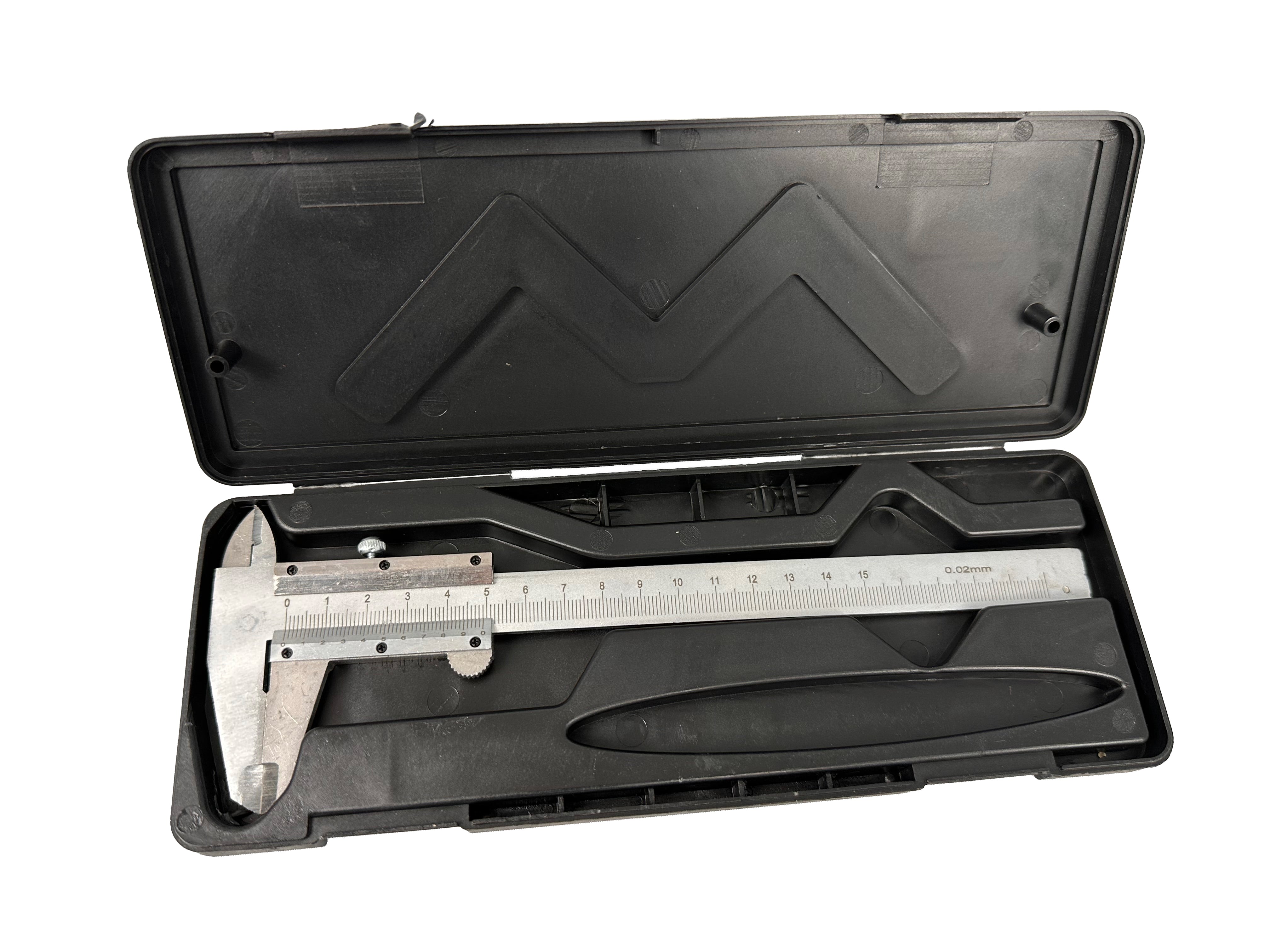 Calibro a corsoio alta precisione , strumento di misurazione del calibro a corsoio, precisione per uso professionale e fai da te,150 mm Gebo Tools