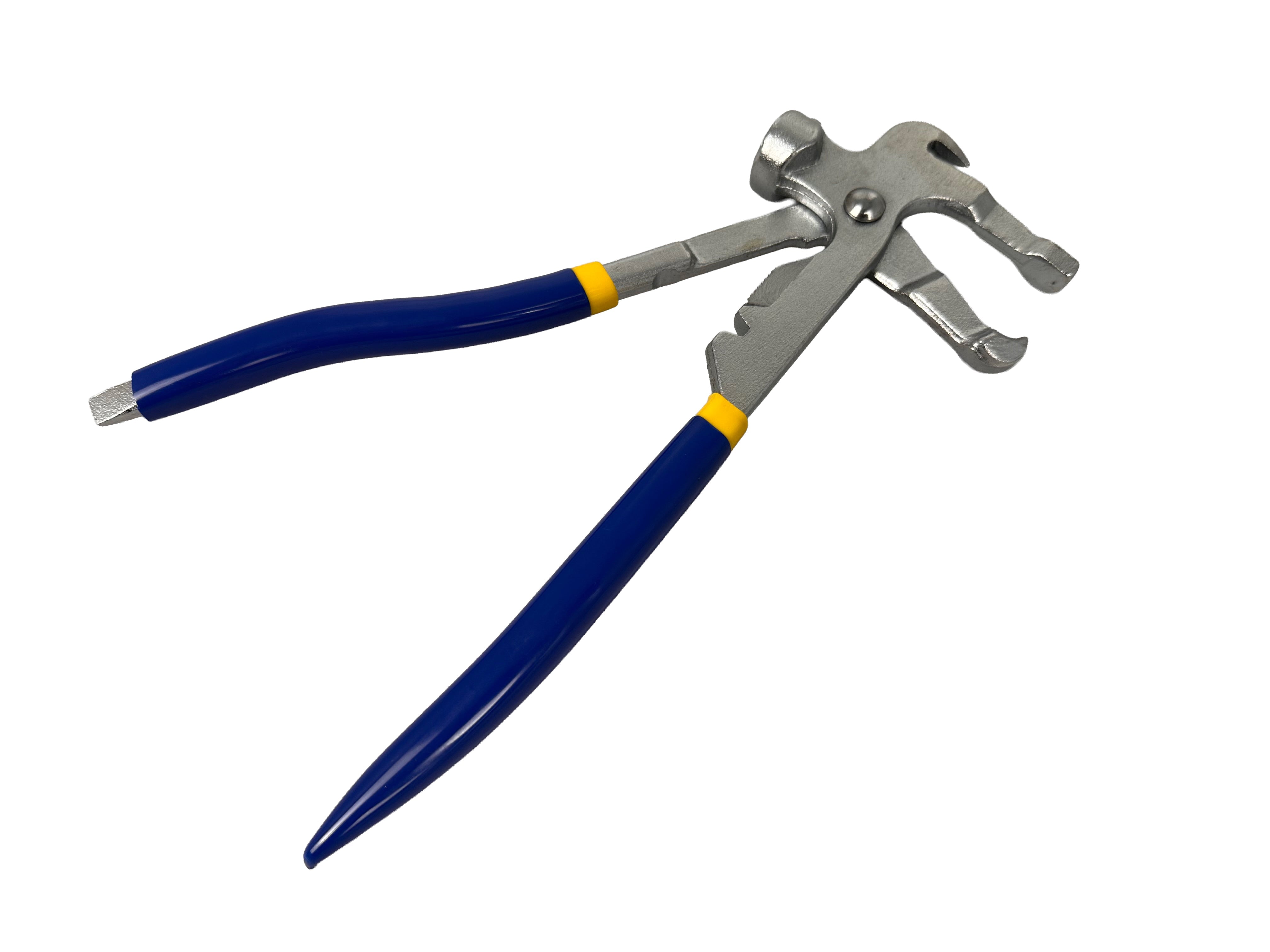 Pinza per contrappesi delle ruote,  martello applicazione pesi equilibratura ruote pneumatici Gebo Tools.