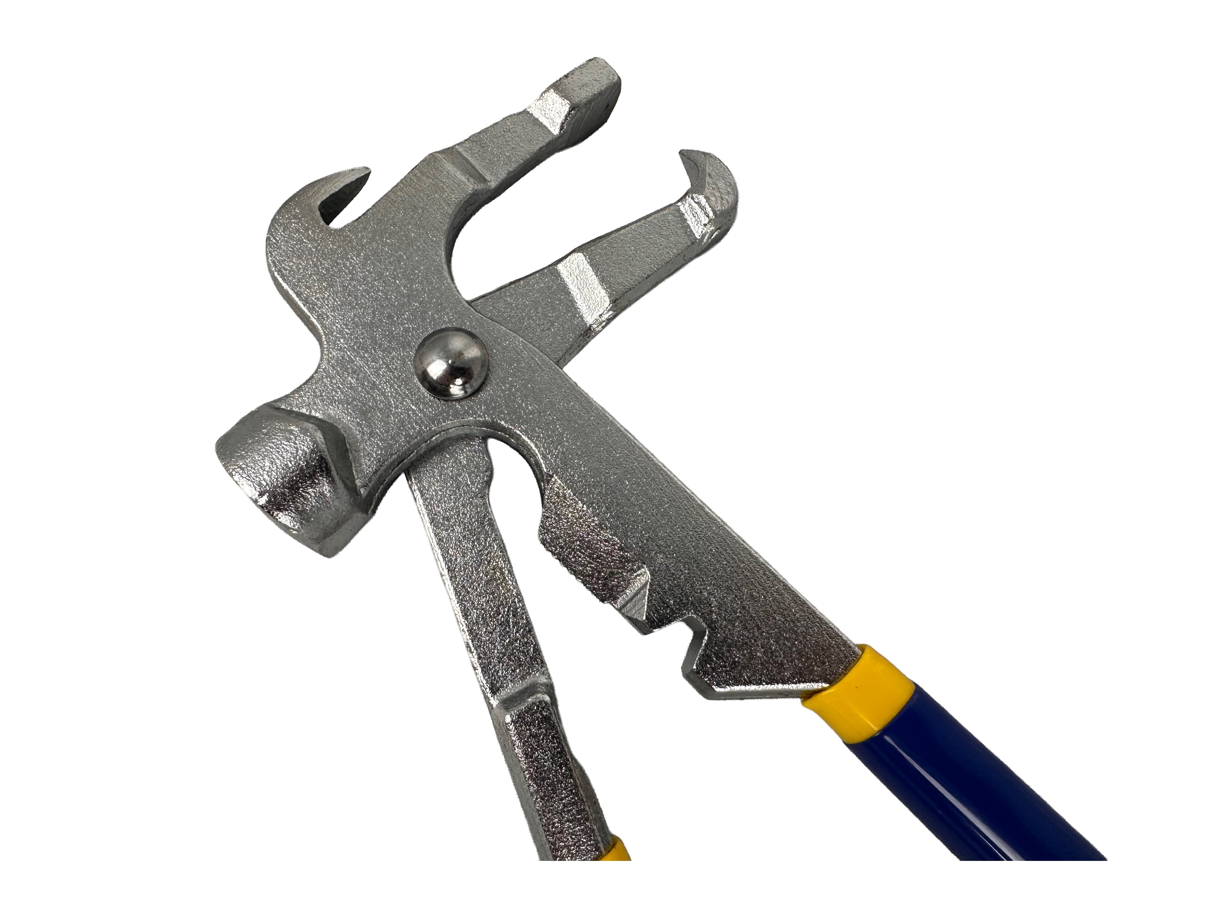 Pinza per contrappesi delle ruote,  martello applicazione pesi equilibratura ruote pneumatici Gebo Tools.
