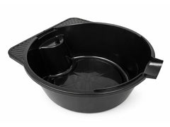 Vaschetta recupero liquidi professionale per cambio olio esausto per auto, vaschetta di raccolta universale multiuso, officina, bacinella raccolta, 8 l Gebo Tools