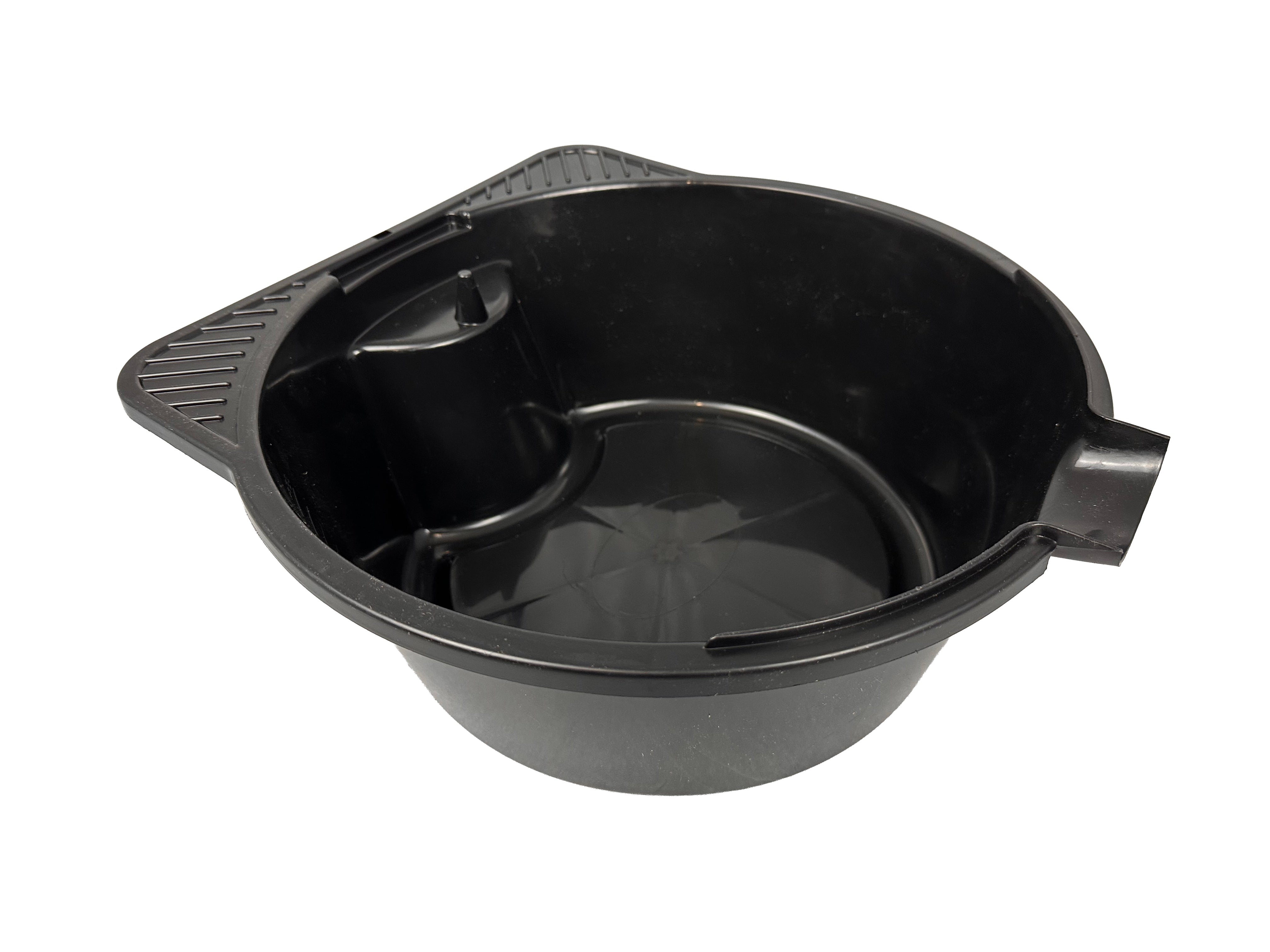 Vaschetta recupero liquidi professionale per cambio olio esausto per auto, vaschetta di raccolta universale multiuso, officina, bacinella raccolta, 8 l Gebo Tools