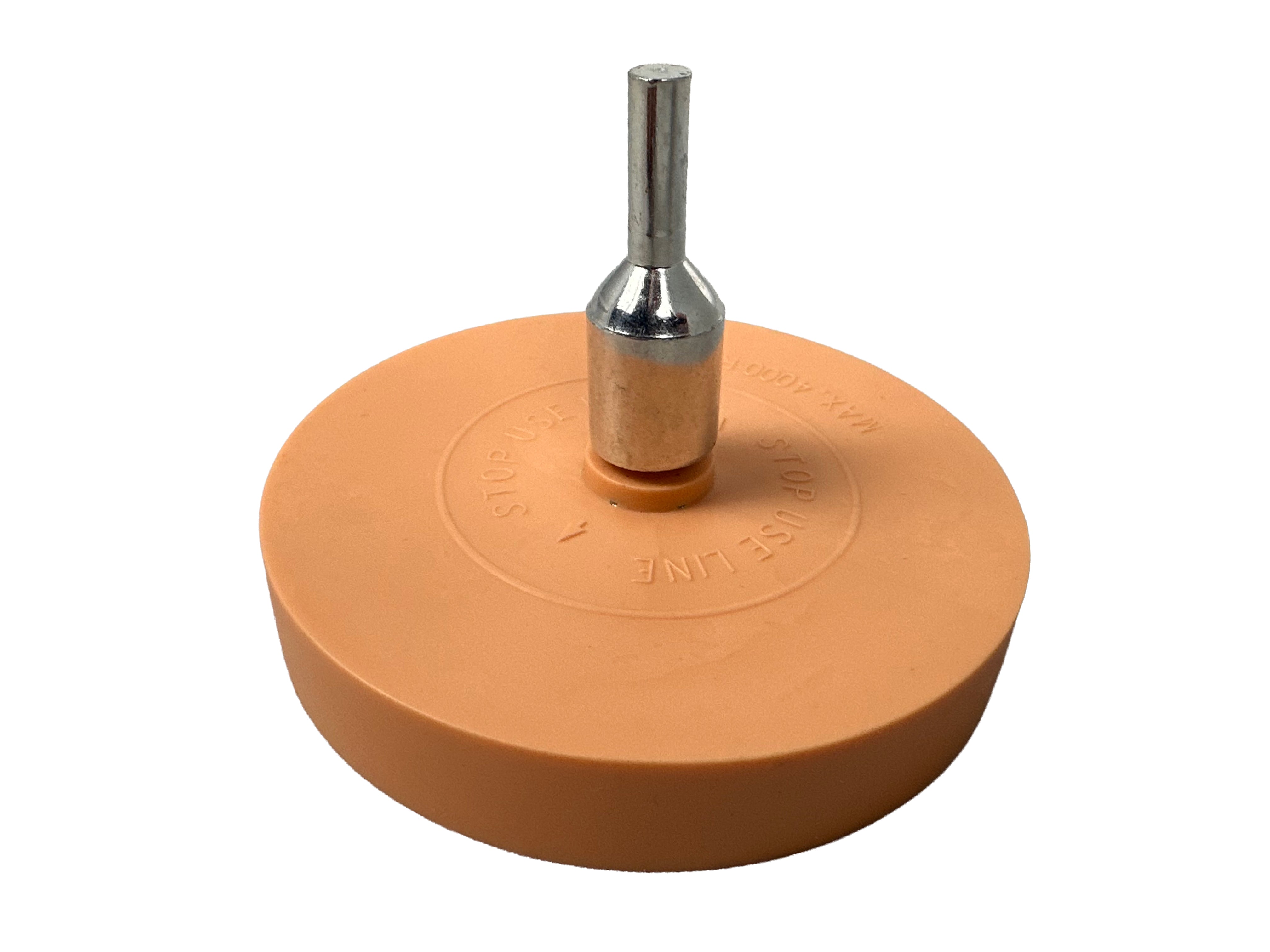 Gomma per rimuovere residui di colla 88 × 15 mm, disco rimuovi adesivi in gomma Gebo Tools