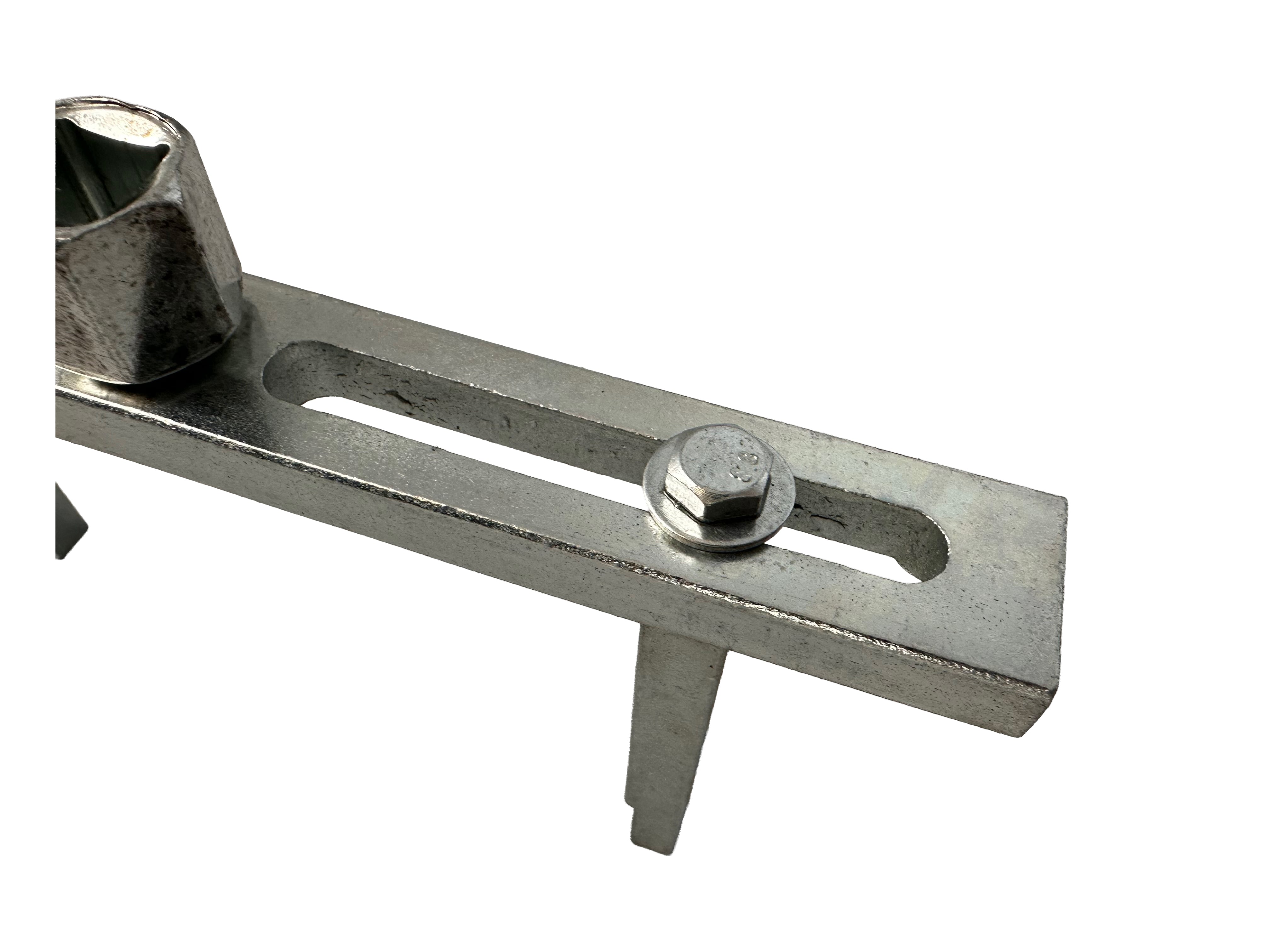 Chiave per smontaggio coperchio pompa carburante serbatoio ,chiave  universale per la rimozione tappo serbatoio carburante  ,regolabile 23–190 mm Gebo Tools