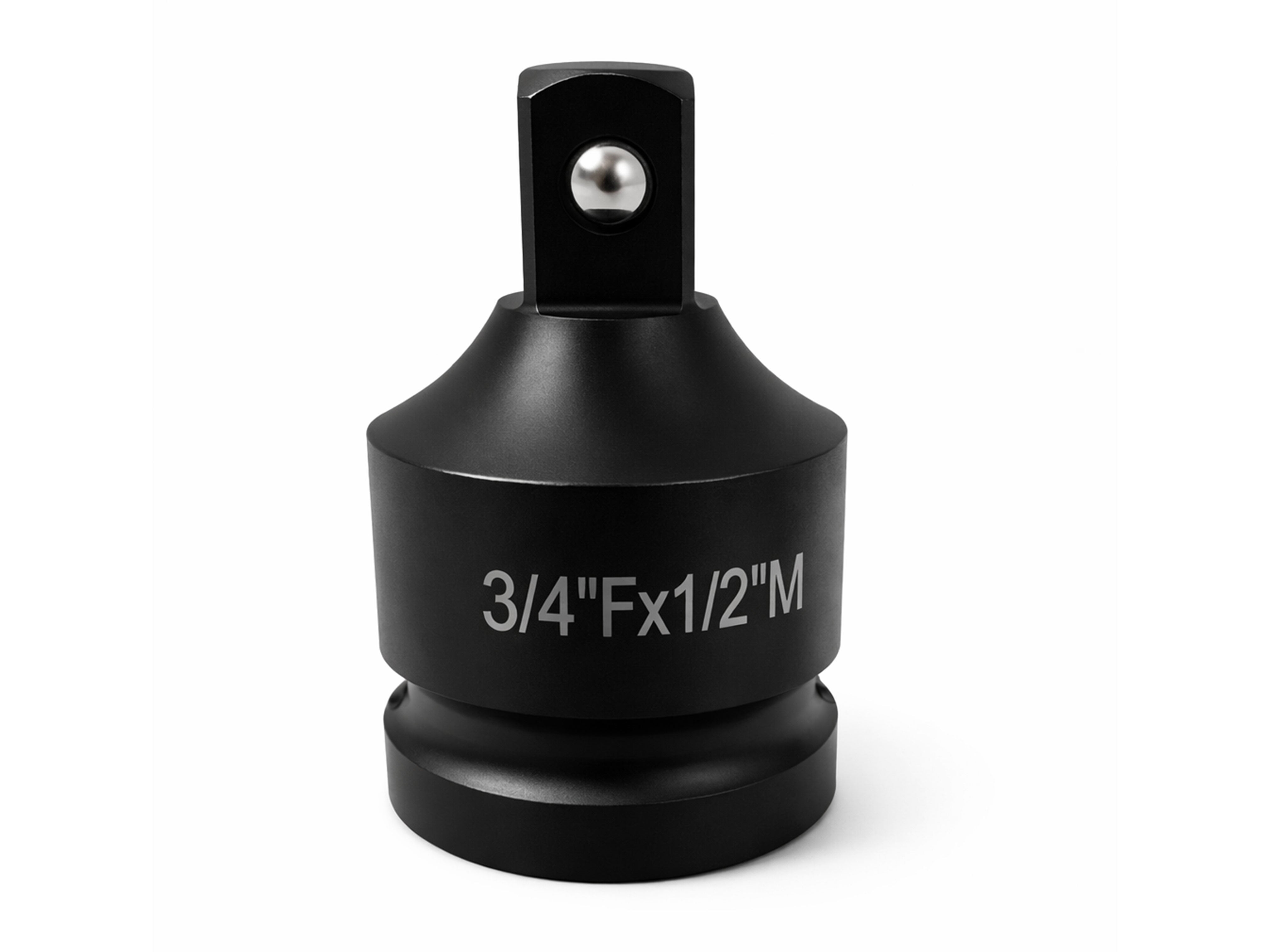 Adattatore riduttore per bussole ad impatto percussione da 3/4" femmina a 1/2" maschio acciaio cromato Gebo Tools