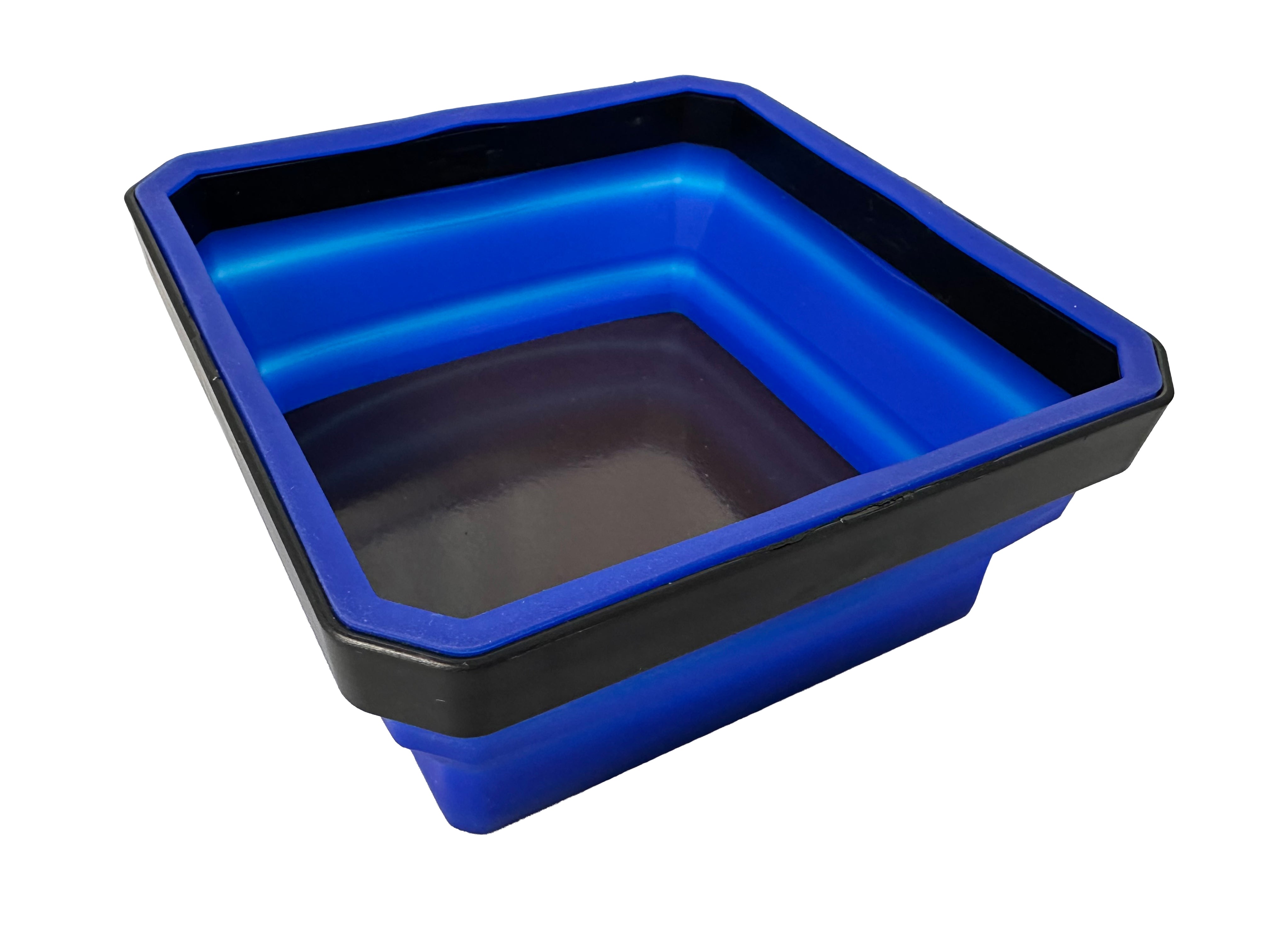 Vaschetta magnetica, vaschetta portautensili, pieghevole, quadrata 110 X 110 X 50mm Gebo Tools
