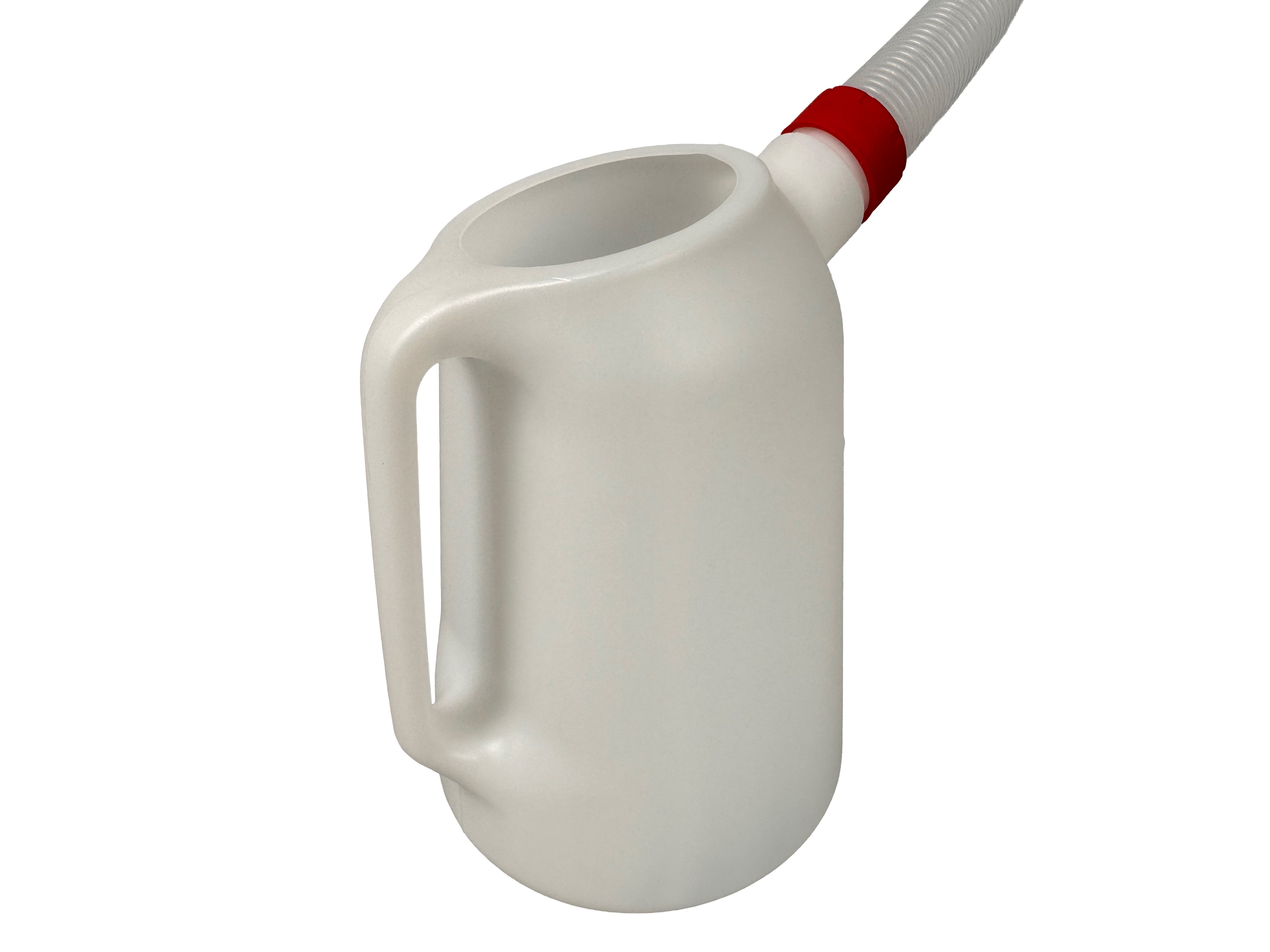 Contenitore con coperchio e tubo flessibile per olio e antigelo, contenitore per olio fluido, caraffa con beccuccio, 5 litri Gebo Tools