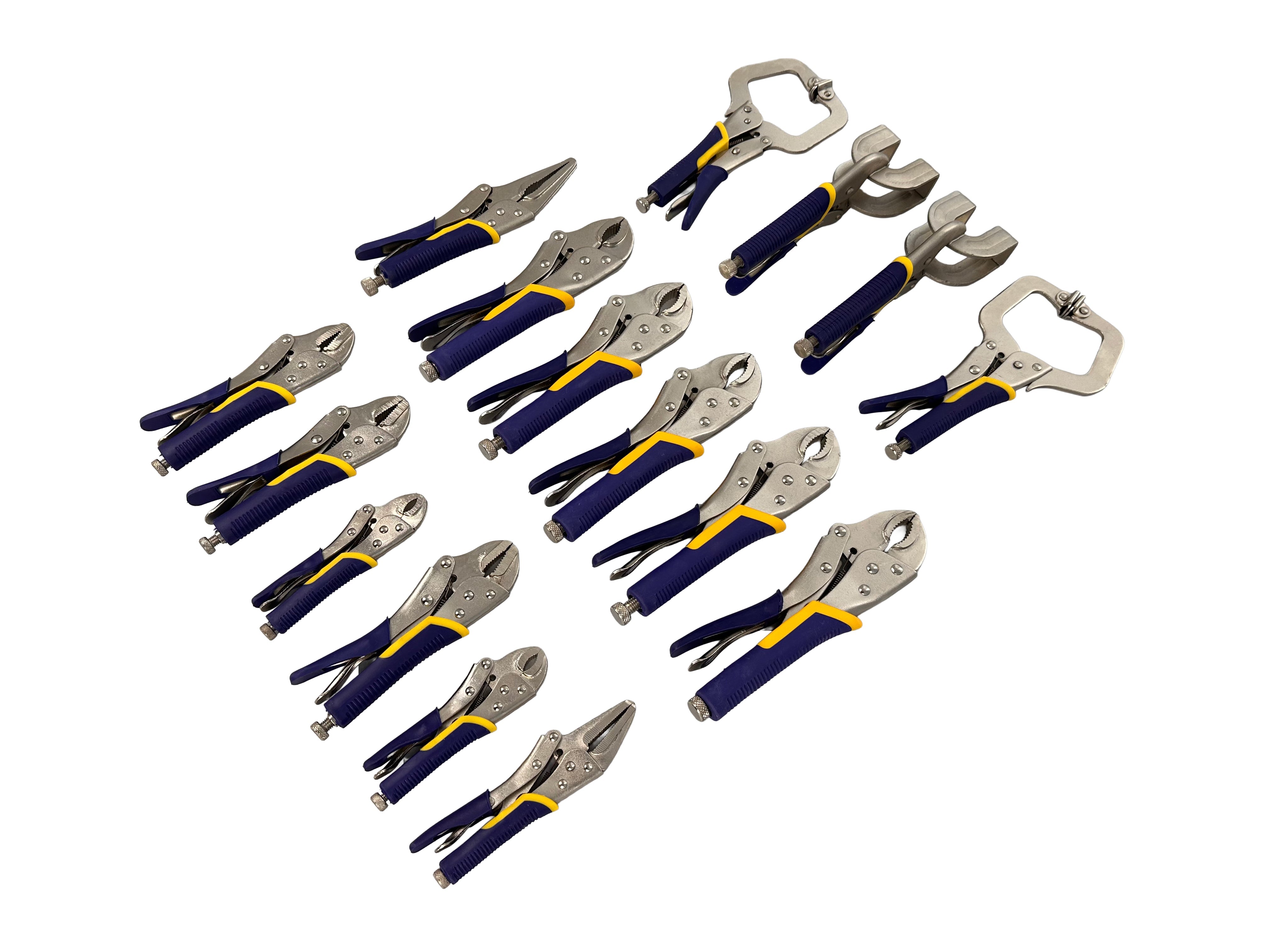 Set di pinze autobloccanti 16 p.zi, set di pinze di bloccaggio, Gebo Tools