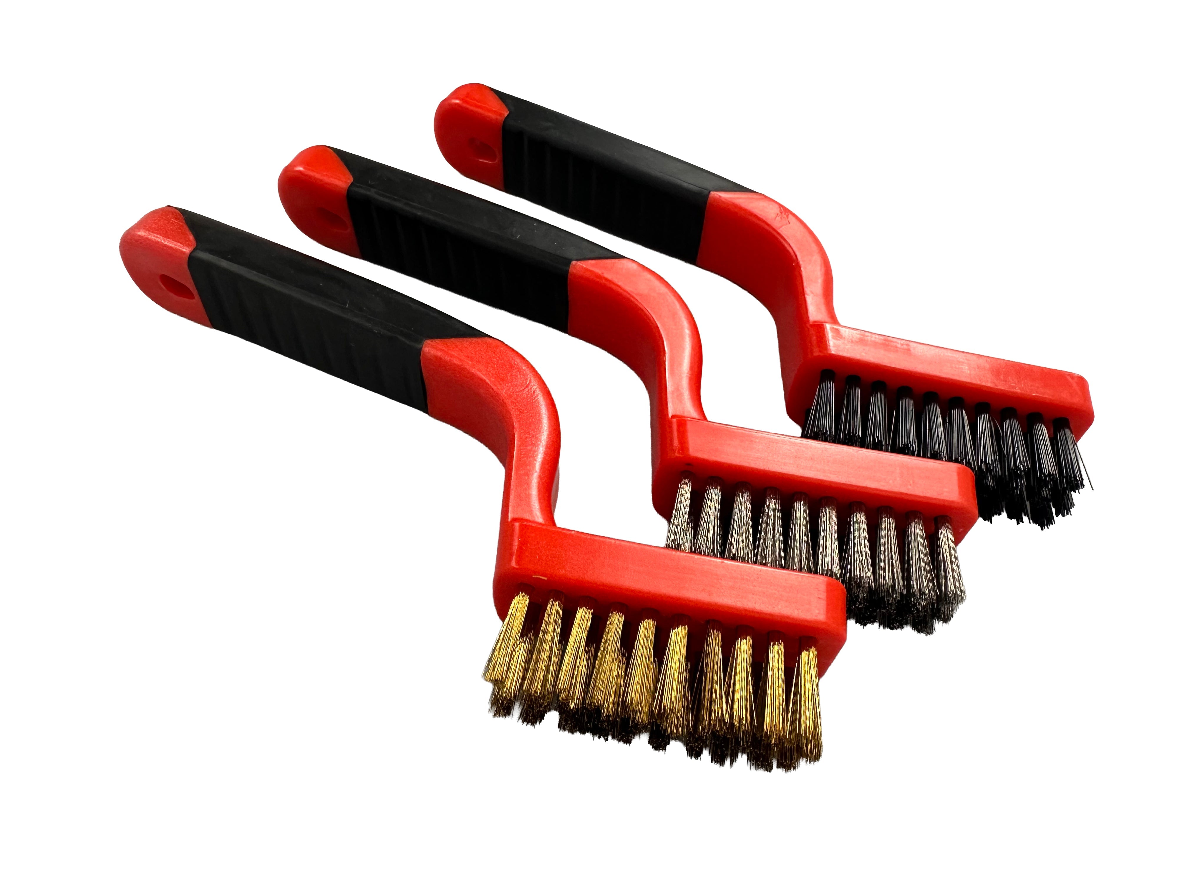 Set di spazzole metalliche per trapano, kit di pulizia per scrubber elettrico, strumenti di pulizia per lucidatura forniture per il bagno dell'auto, per rimozione ruggine, 3 pezzi, 170 mm, Gebo Tools