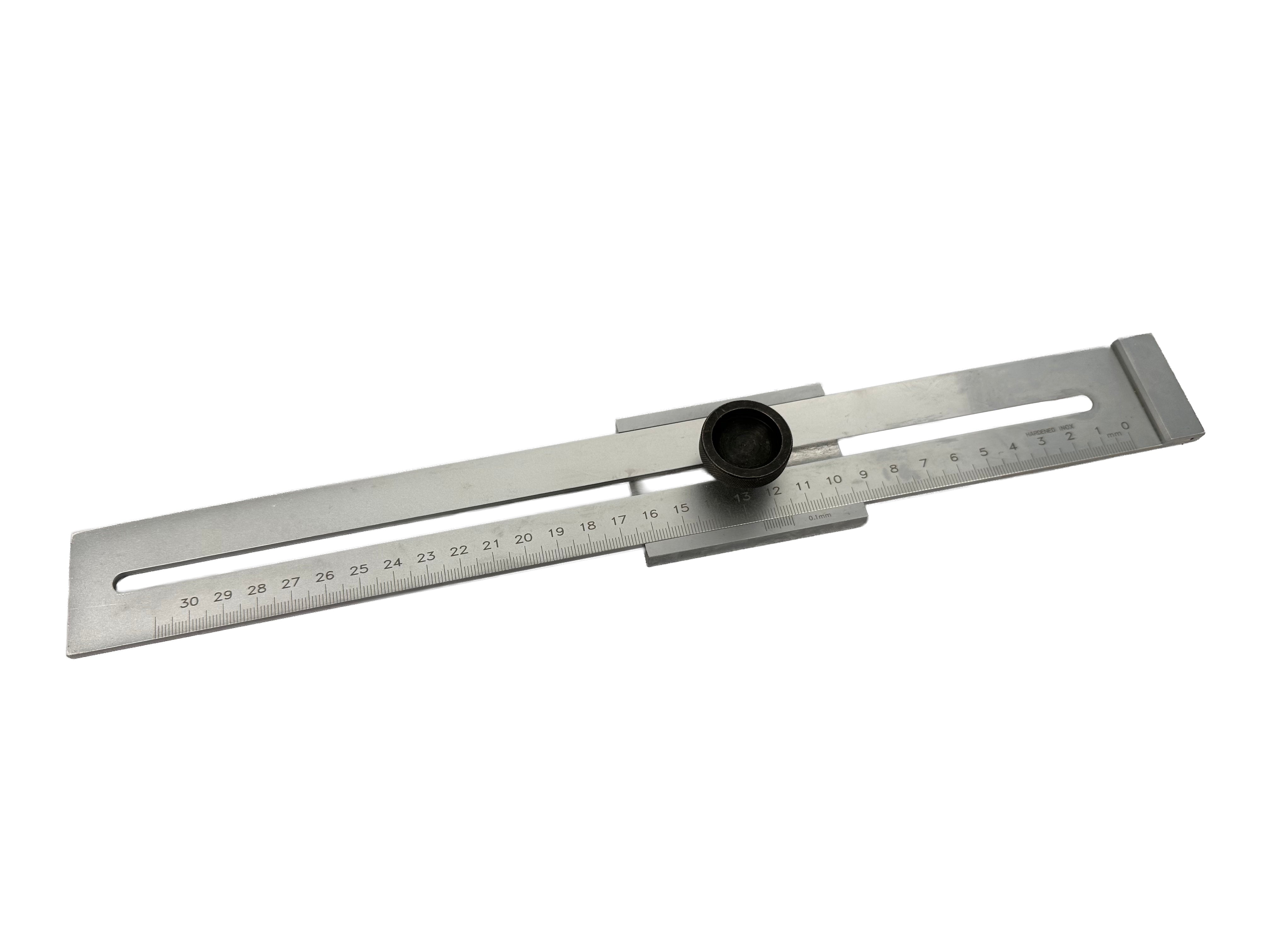 Righello tracciature linee parallelle 300 mm Gebo Tools