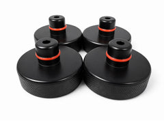 Set di tampone in gomma per cric compatibili con Tesla model 3 / S/X/Y, 4 tampone sollevamento con scatola di immagazzinaggio, accessori per veicoli Tesla, 78 mm, Gebo Tools
