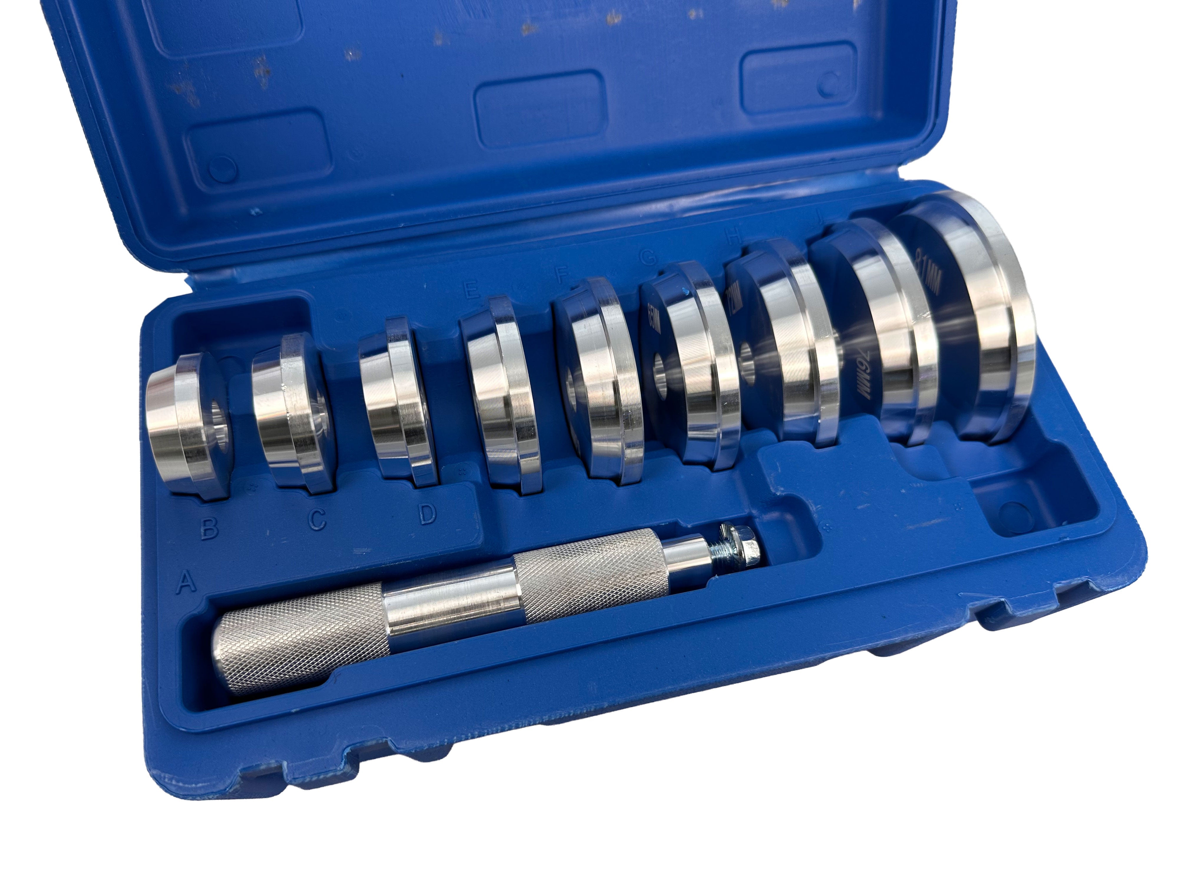 Pressa per montaggio cuscinetti e paraoli auto 40–81 mm Gebo Tools