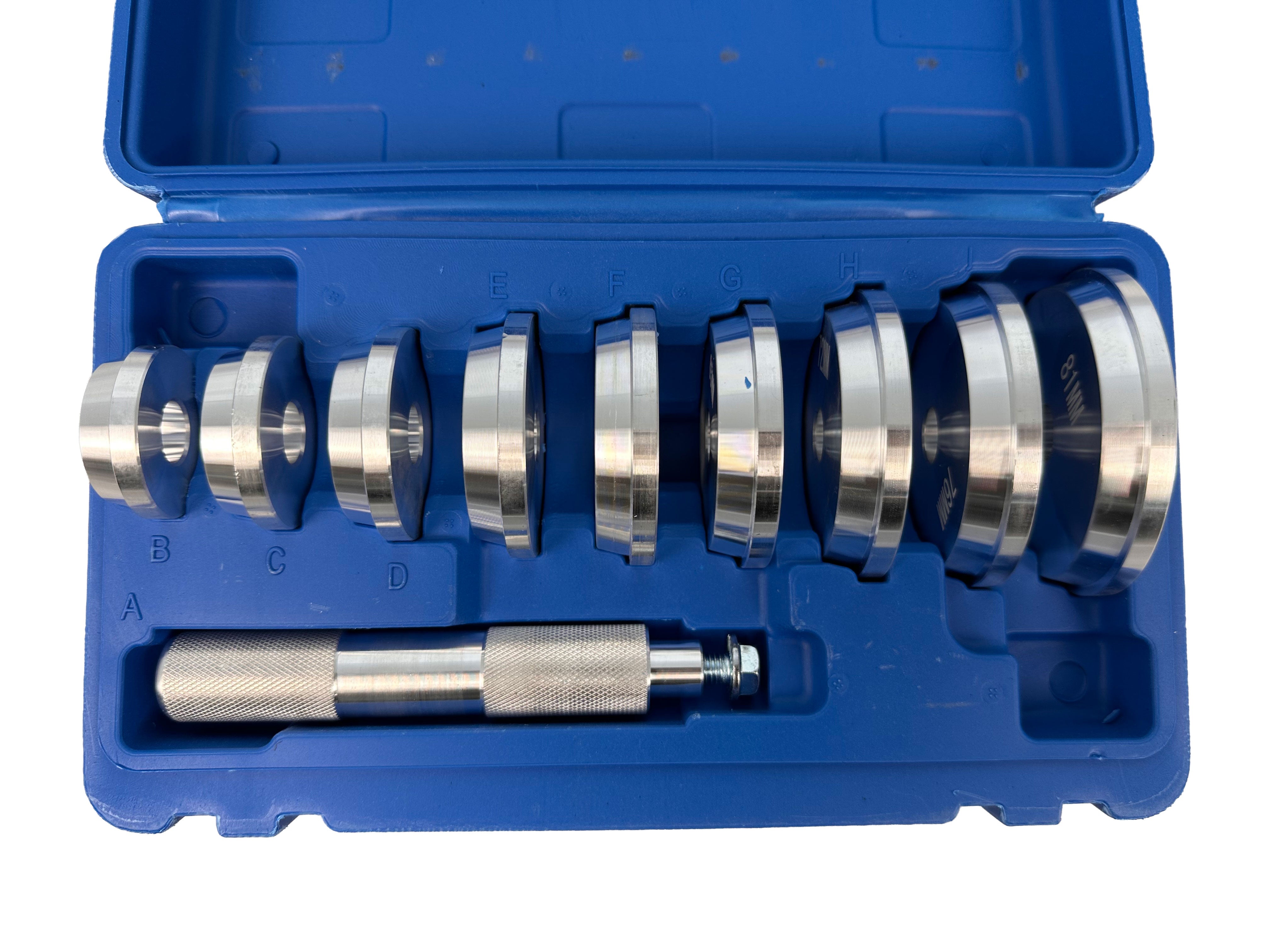 Pressa per montaggio cuscinetti e paraoli auto 40–81 mm Gebo Tools