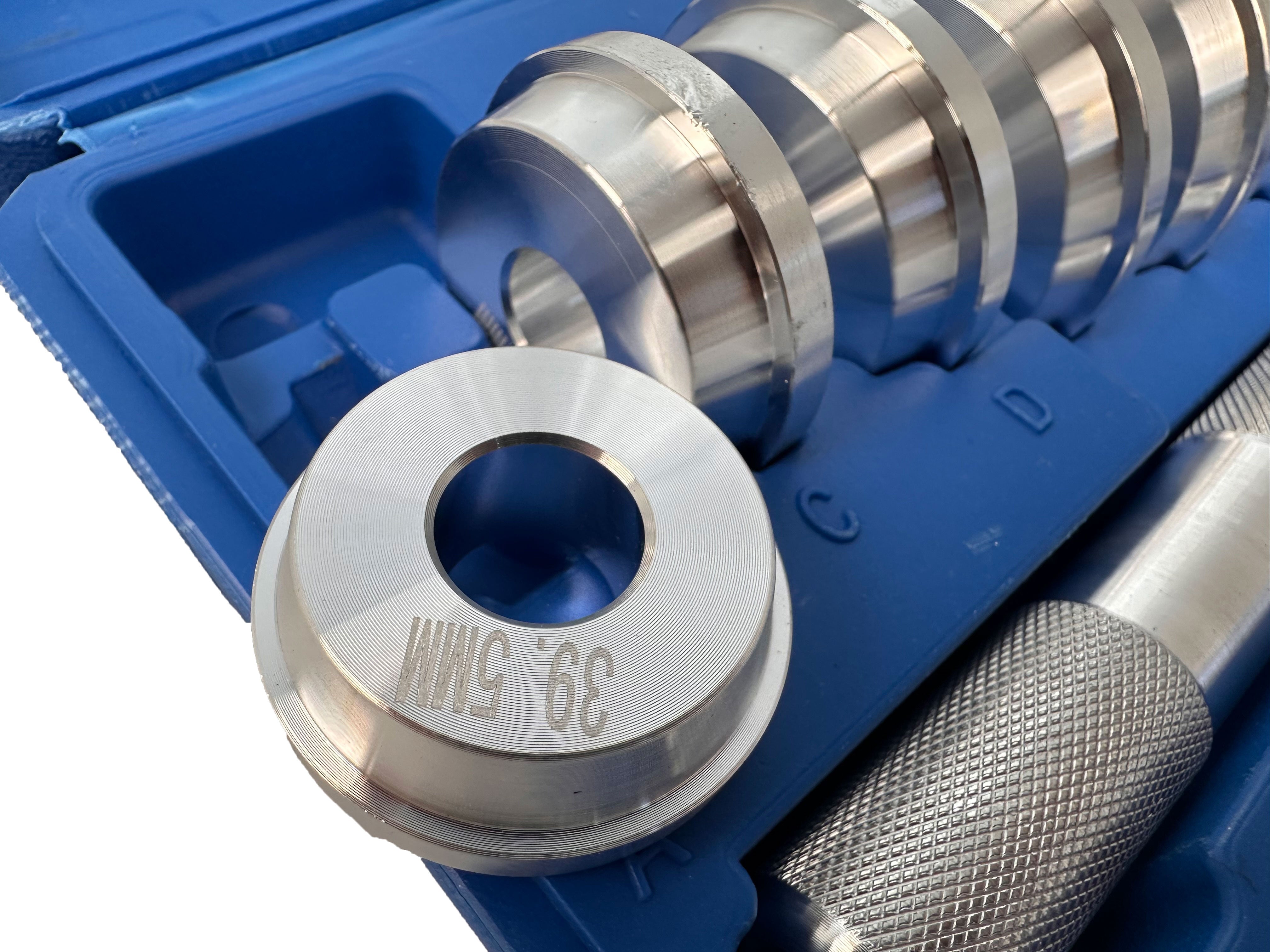 Pressa per montaggio cuscinetti e paraoli auto 40–81 mm Gebo Tools
