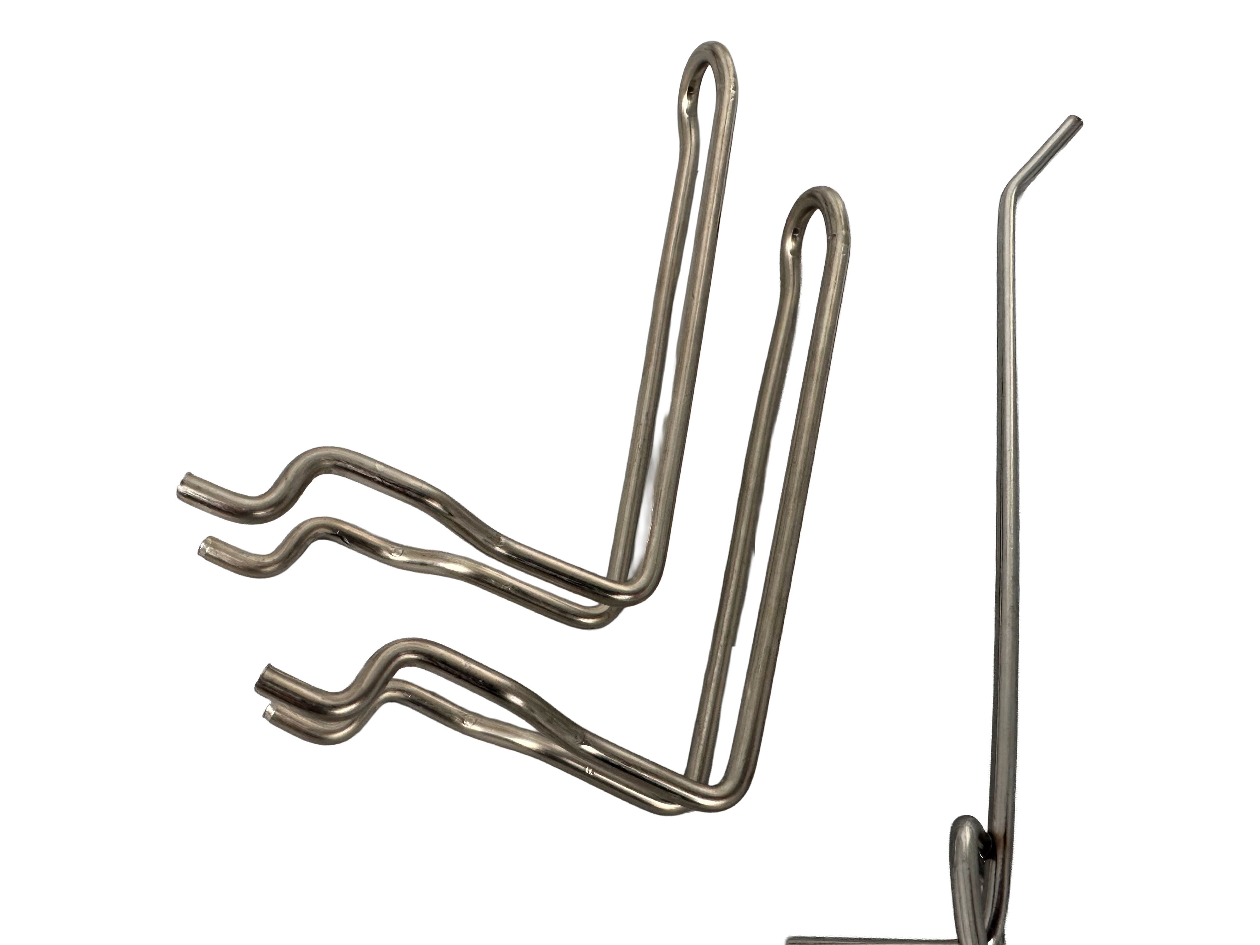 Portautensili a gancio per pannelli forati, per organizzare vari utensili, 12 ganci, ganci per pannello forato, Gebo Tools GB19483