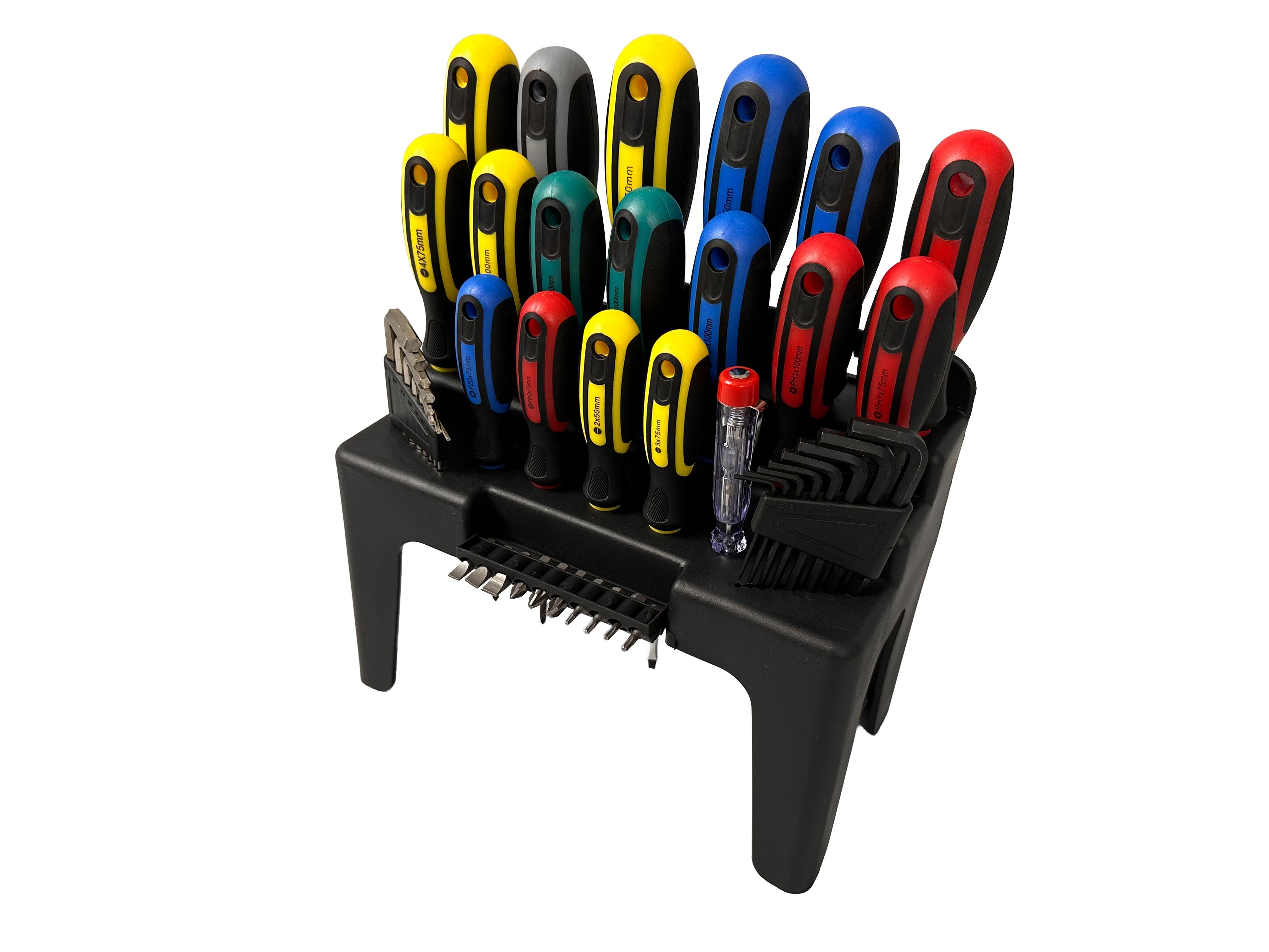 Set 44 cacciaviti precisione, kit professionali con Torx, stella, per switch, ps4, xbox, pc, laptop, occhiali, orologio, Gebo Tools