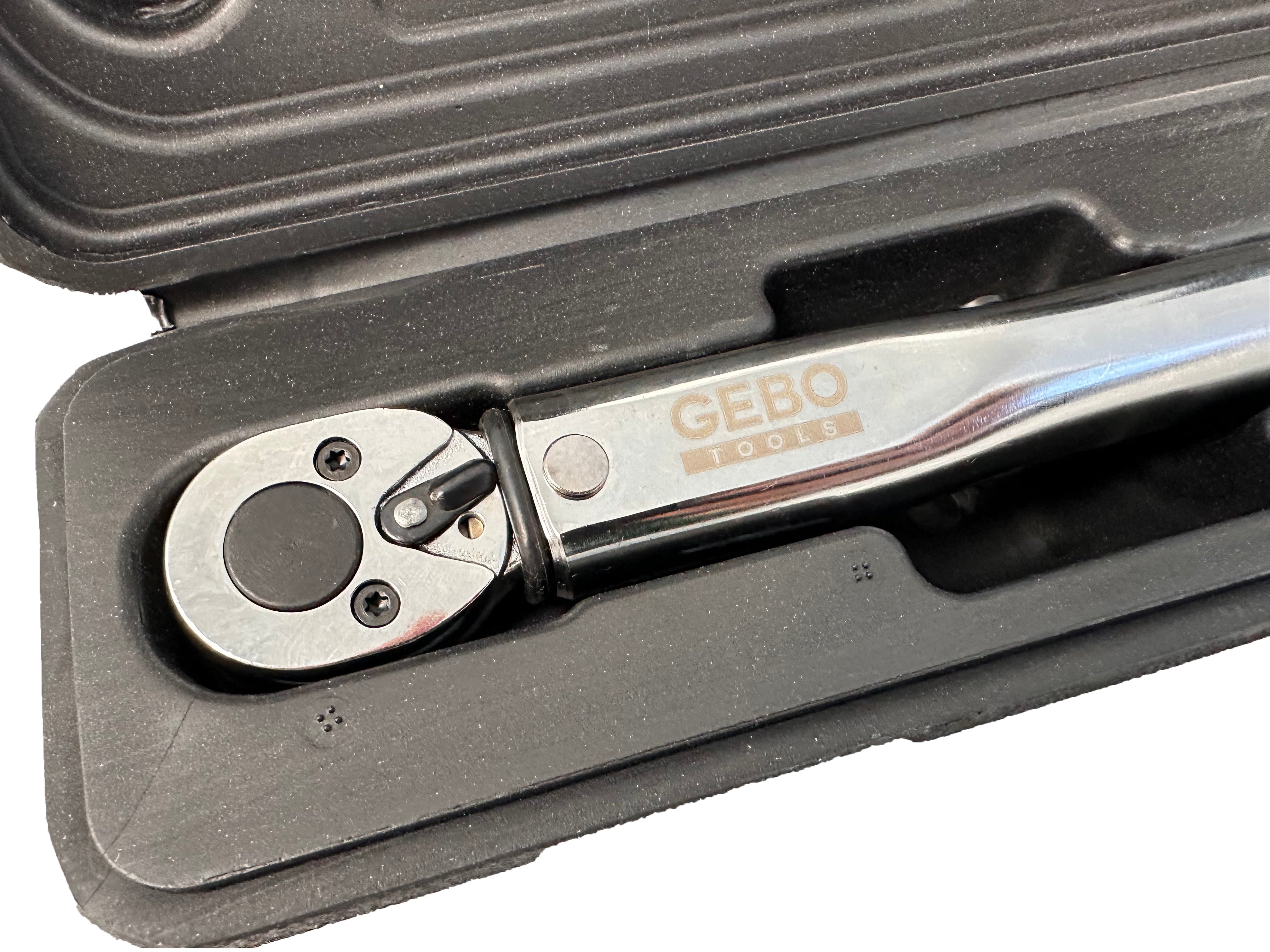 Chiave dinamometrica 1/4 5-25 Nm Gebo Tools