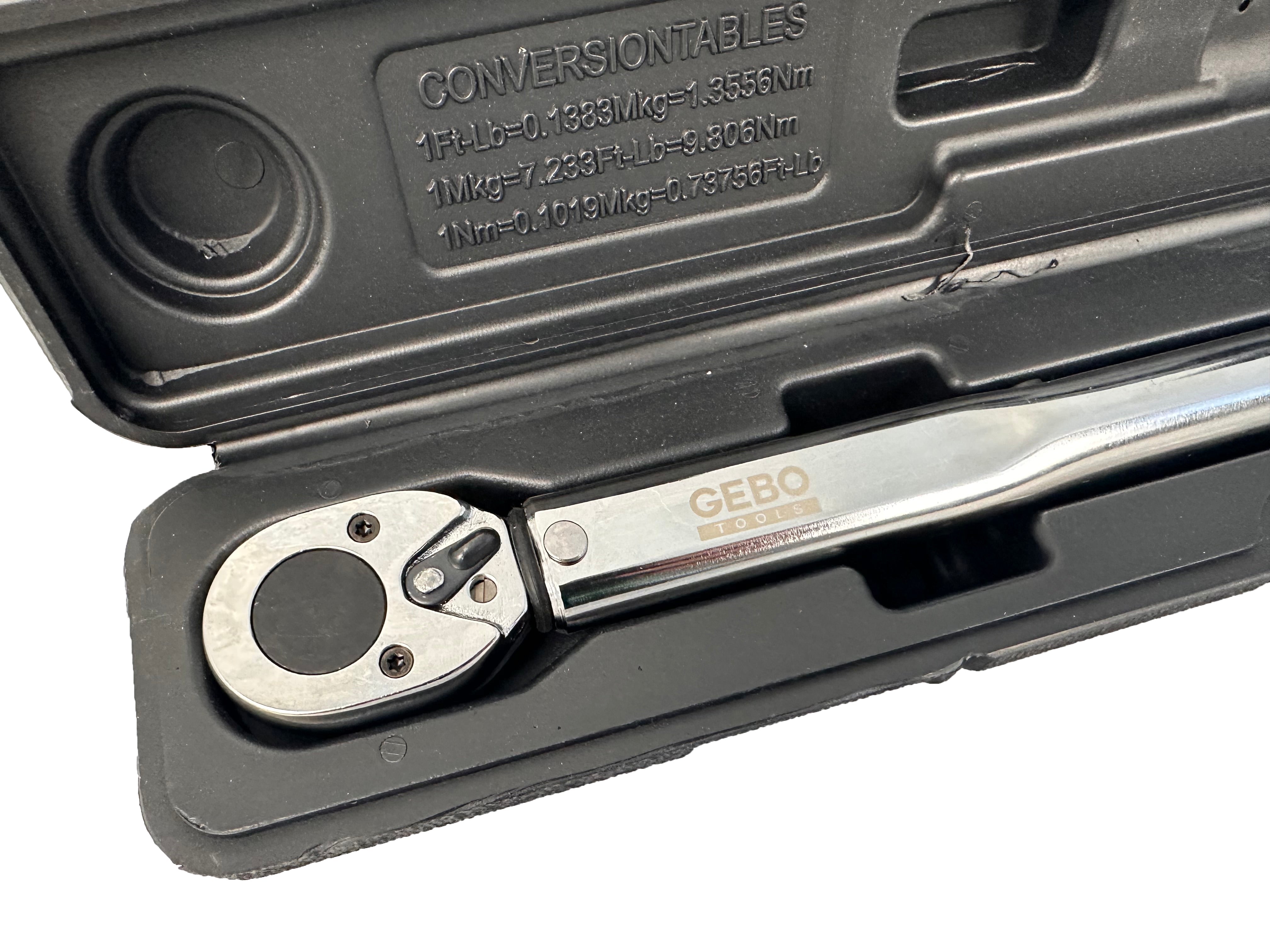 Chiave dinamometrica 3/8 19-110 Nm Gebo Tools