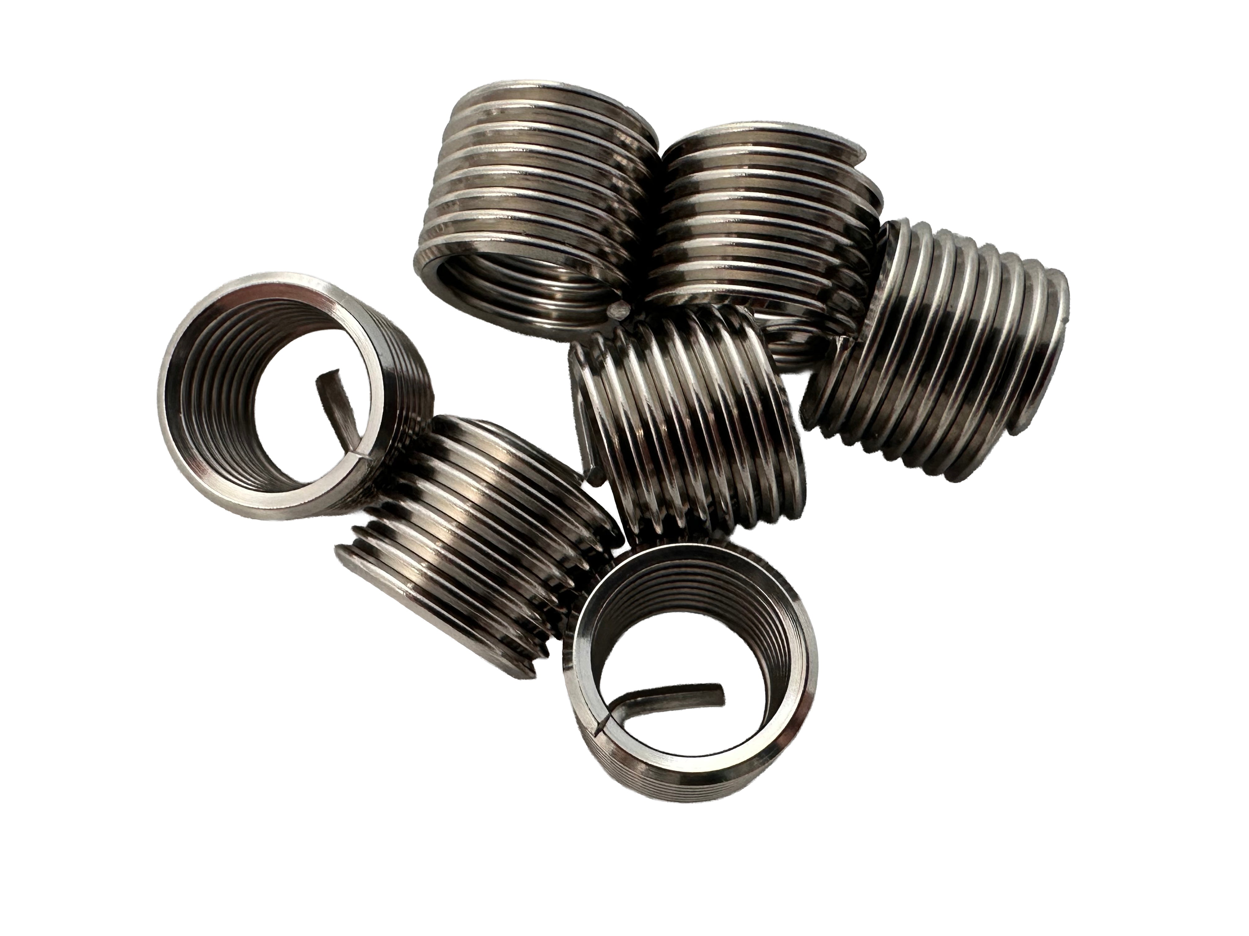 Inserto elicoidale per riparare filetti M10×1.5 ,set di manicotti in filo avvolto 10 pezzi Gebo Tools