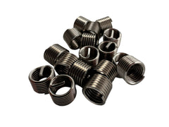 Inserto elicoidale per riparare filetti M8×1.25 ,set di manicotti in filo avvolto 10 pezzi Gebo Tools