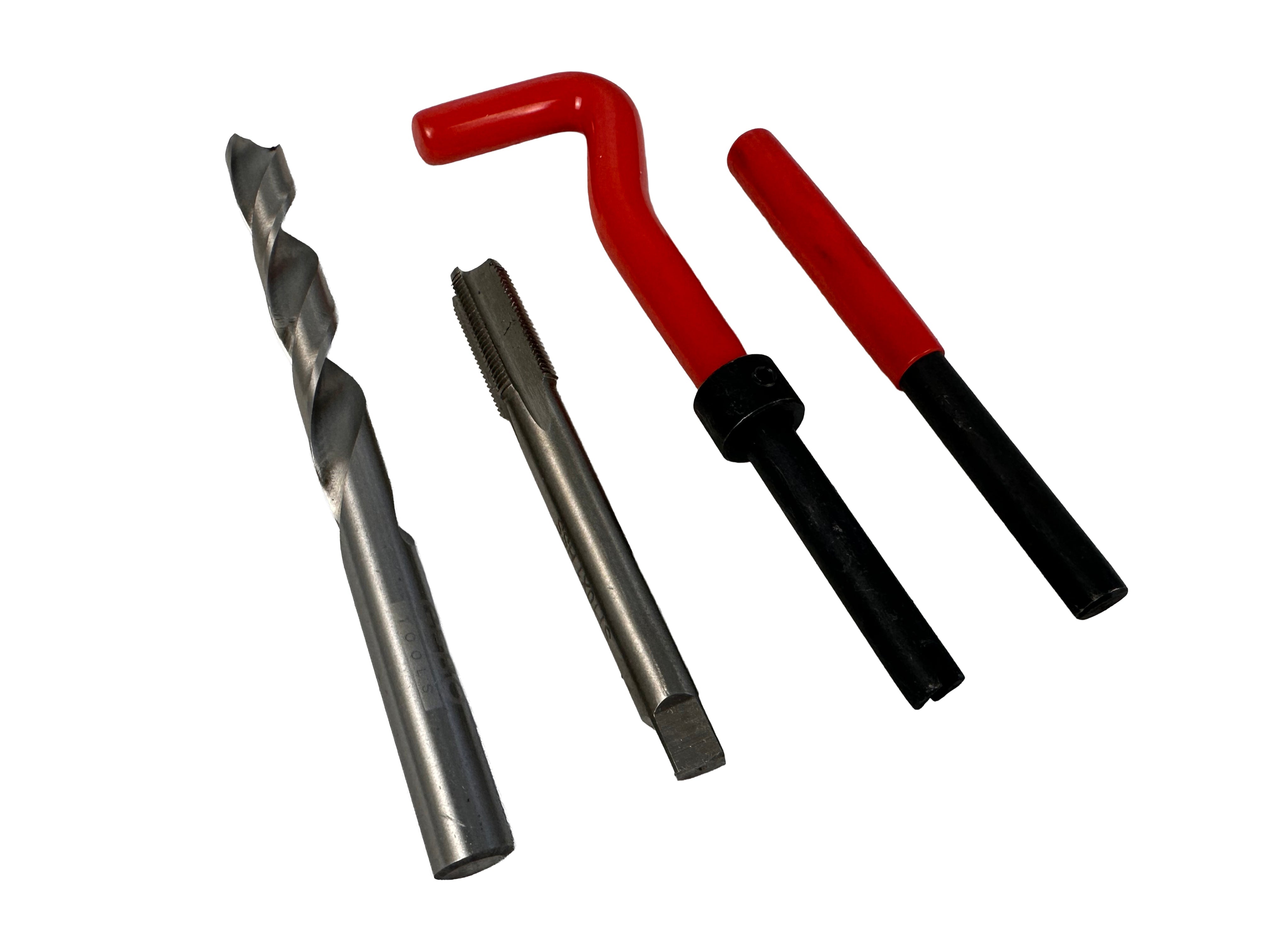Kit di riparazione per filetti M10 x 1,0 14 pezzi Gebo Tools