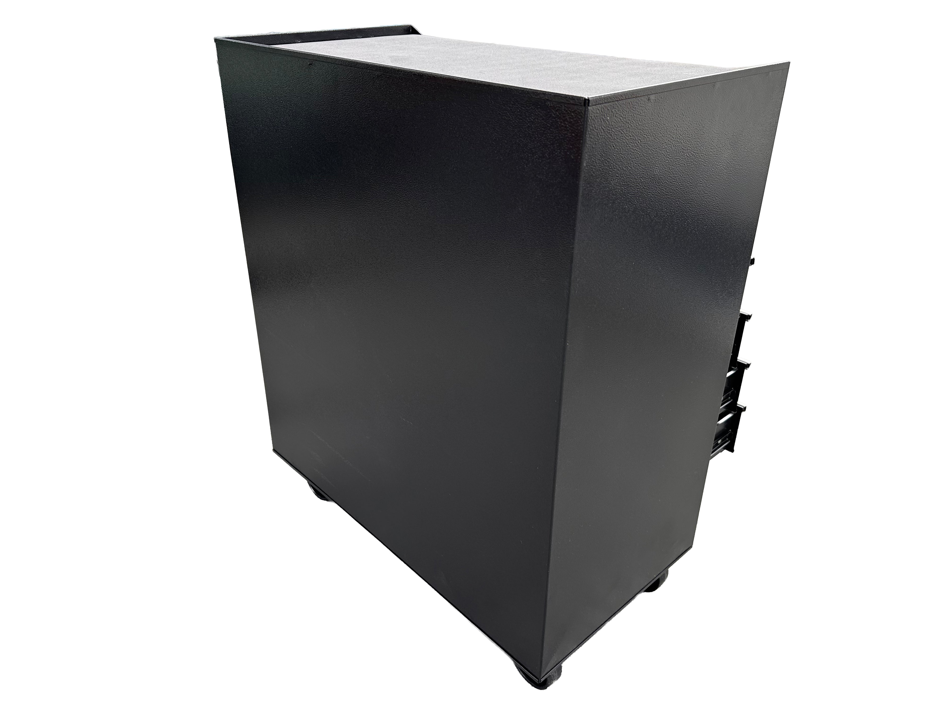Armadio metallico senza attrezzi con 7 cassetti nero, carrello portautensili , cassetta porta attrezzi mobile con ruote 78 X 62 X 33 cm Gebo Tools