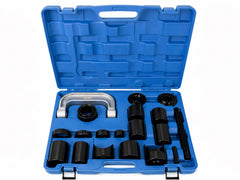 Kit pressa per l'estrazione di boccole, perni e testine di sterzo 21 pezzi Gebo Tools