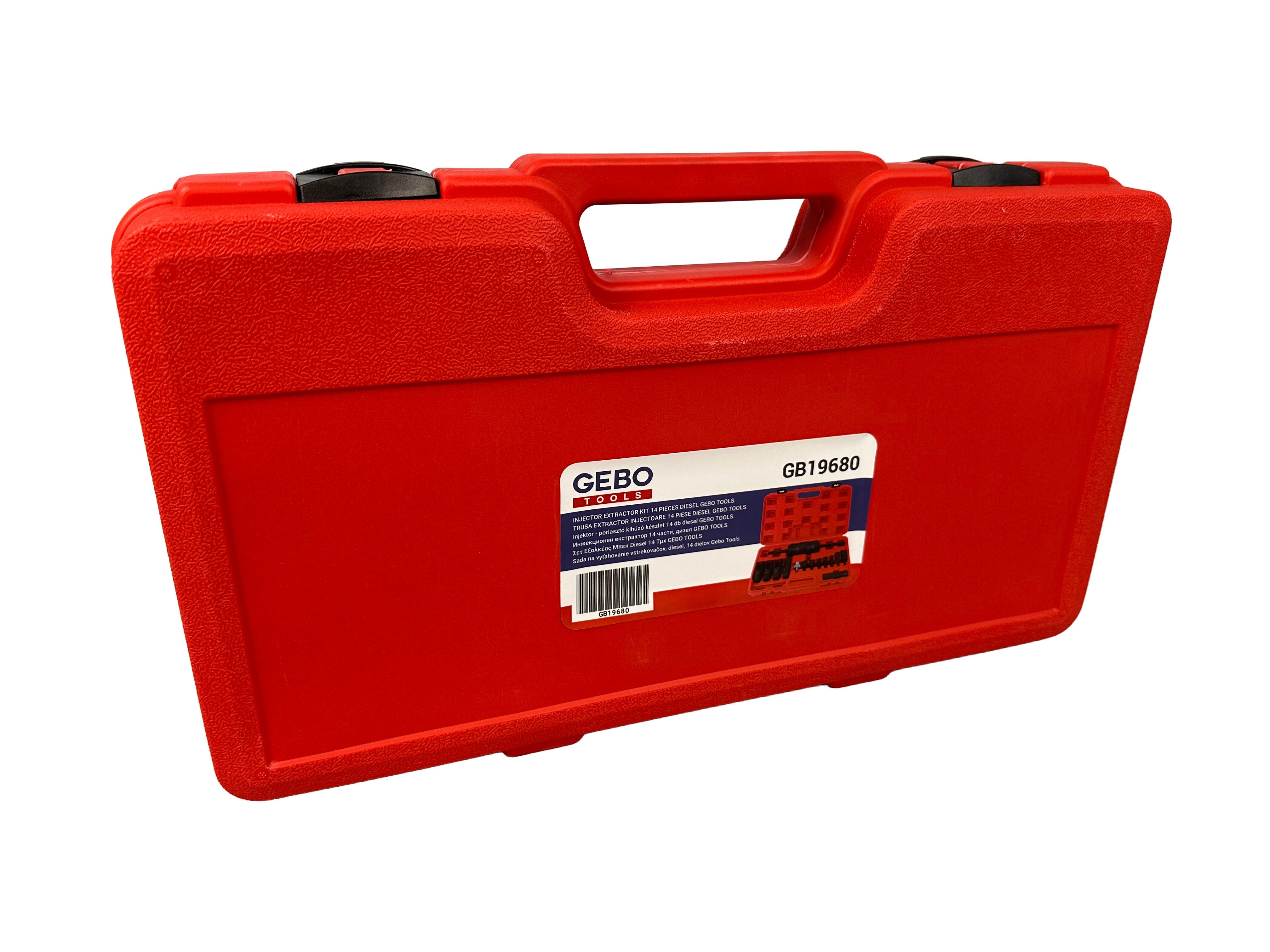 Set estrattore per iniettori , kit attrezzi per la rimozione iniettori diesel 14 pezzi Gebo Tools