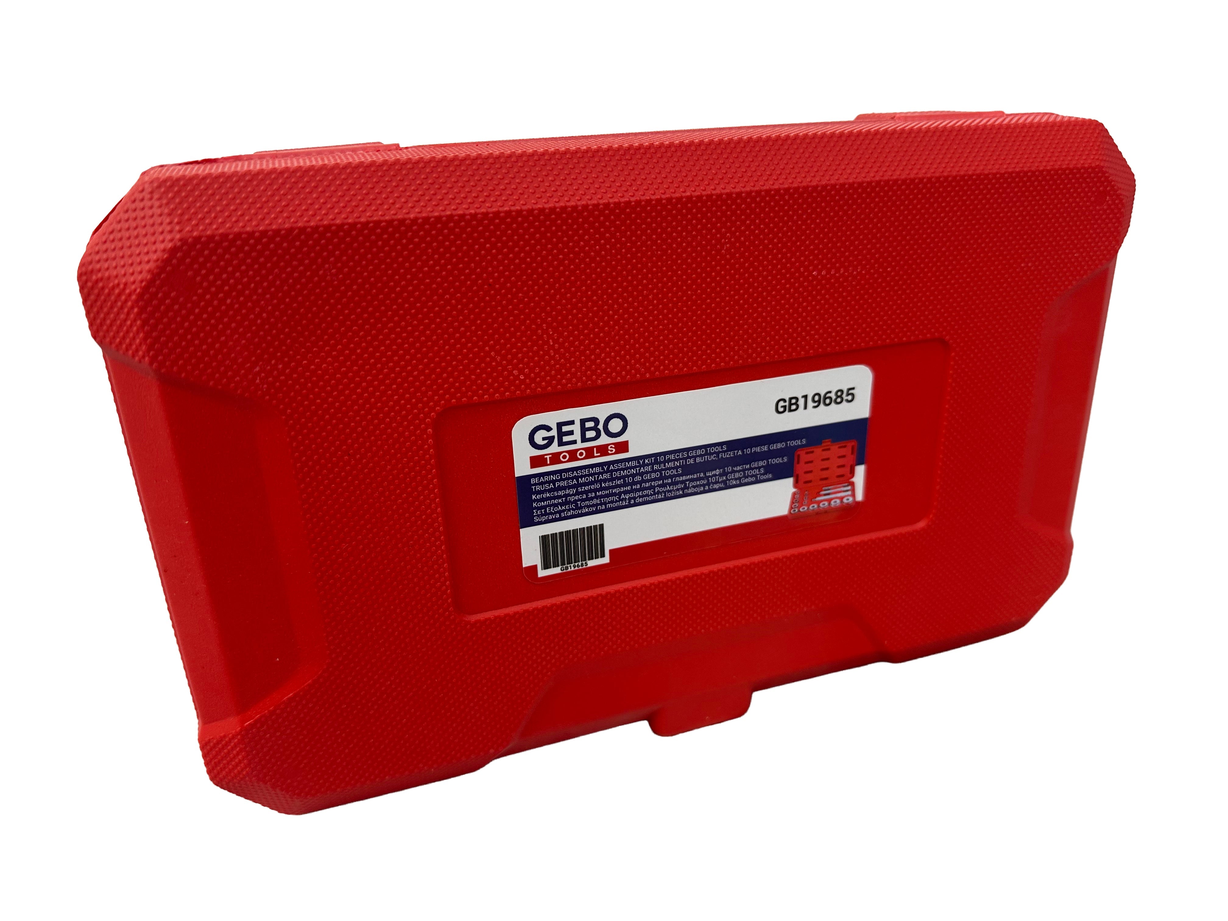 Set pressa per montaggio e smontaggio cuscinetti del mozzo ruota e fusello, kit attrezzi installazione cuscinetti Gebo Tools