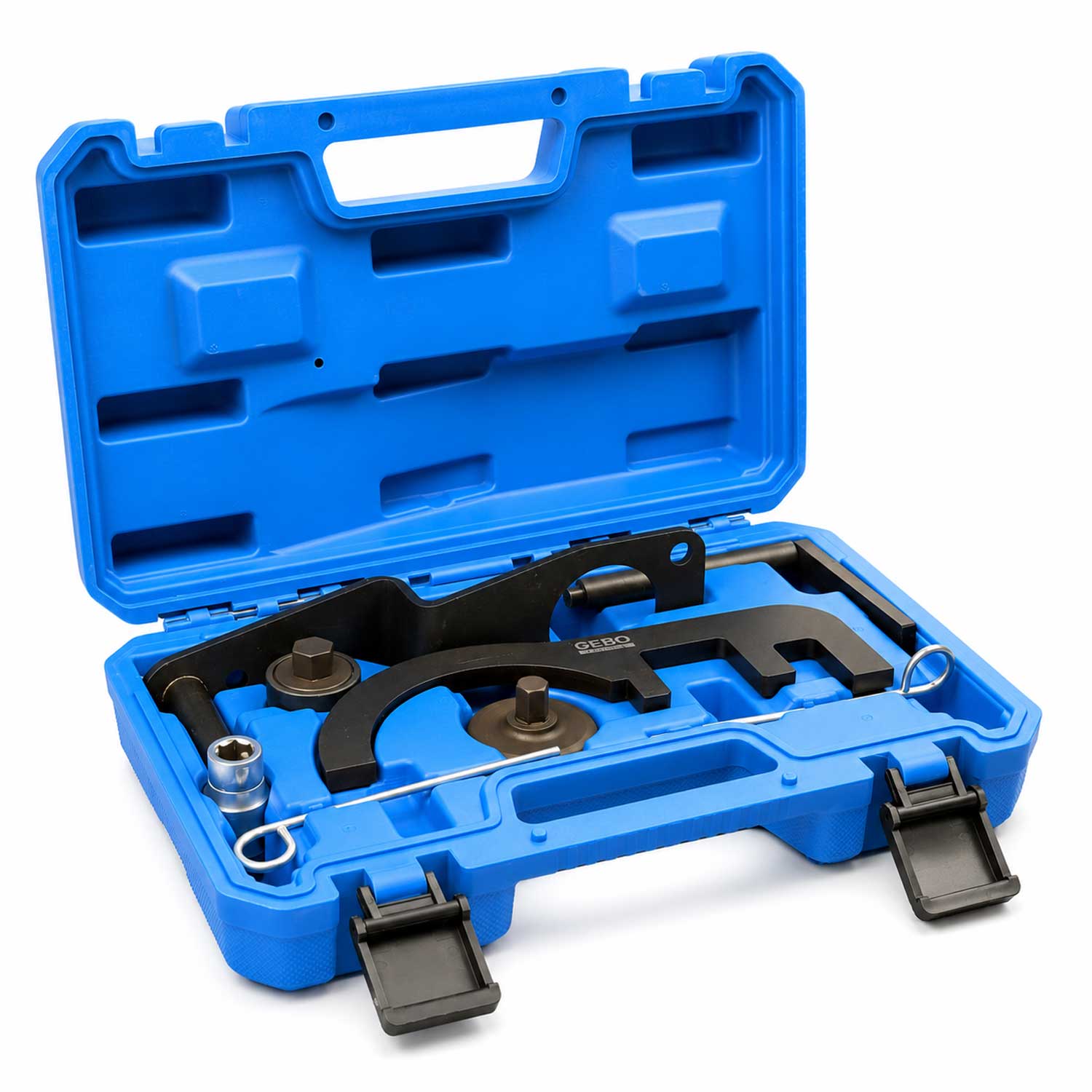 Kit messa in fase motori, set attrezzi per il bloccaggio/fasatura cinghia di distribuzione dell'albero a camme del motore, compatibile con Bmw N47 N57 Gebo Tools